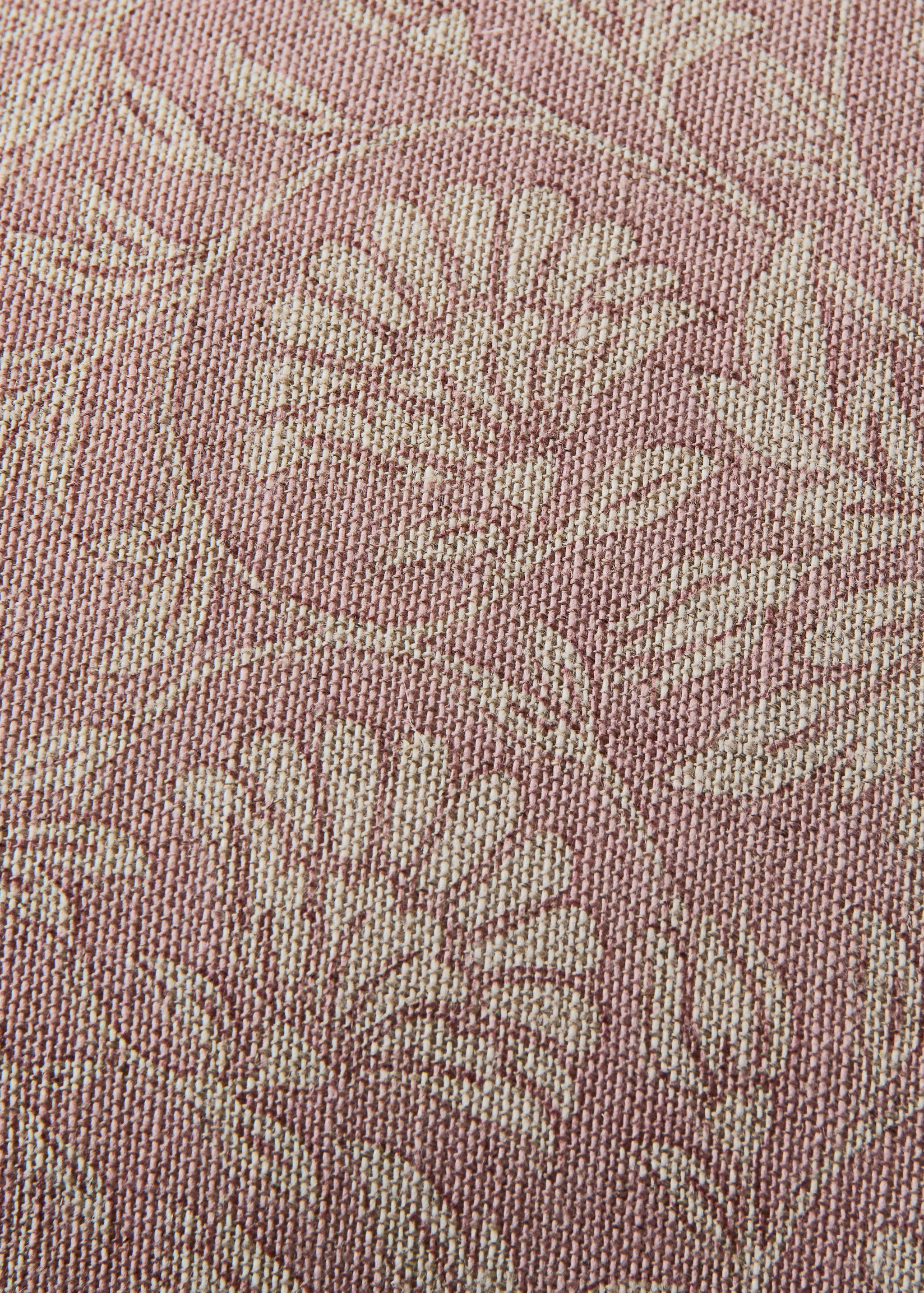 Kussenhoes van katoen-linnenmix met bloemenprint 50x50cm - Detail van het artikel 3