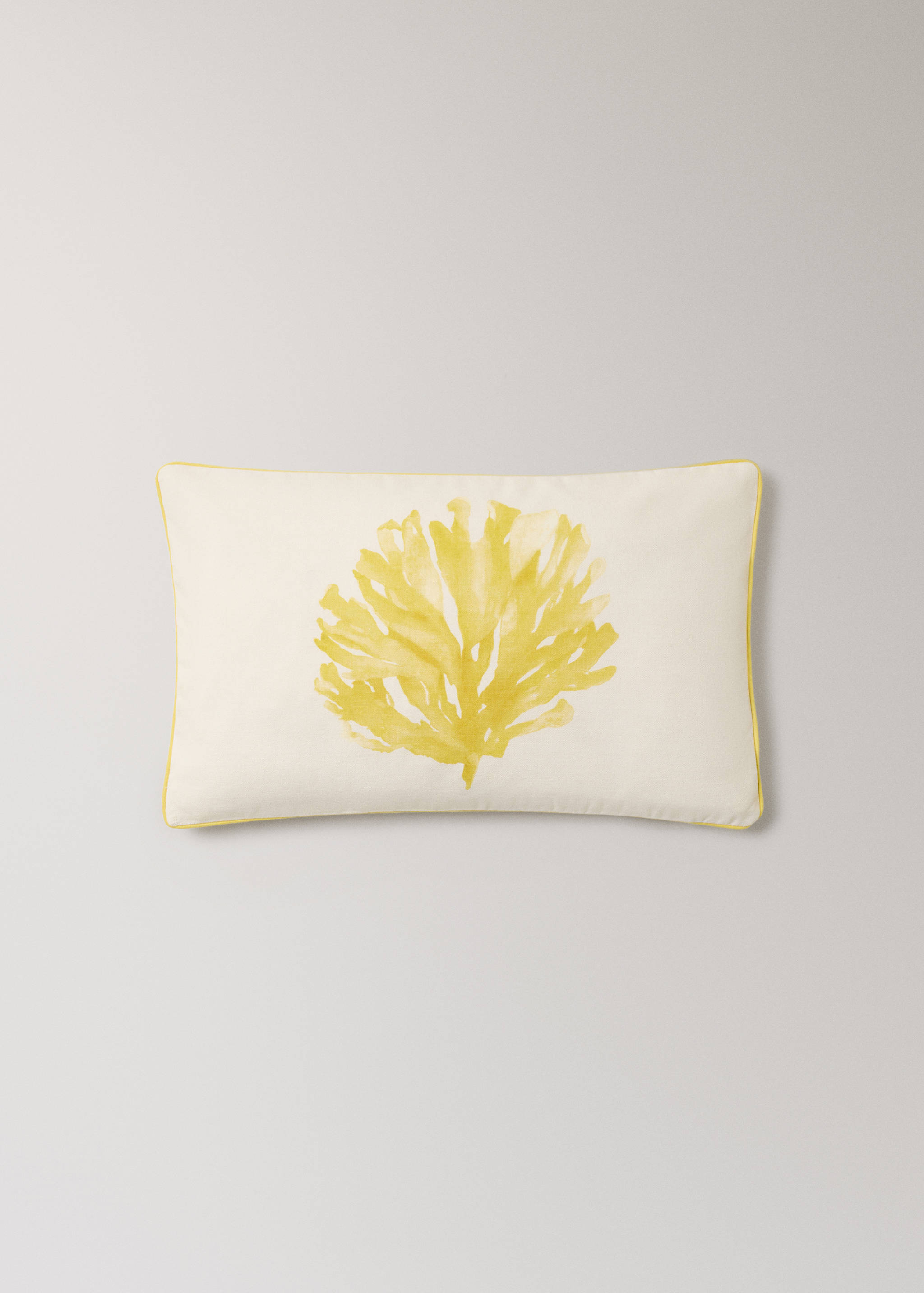 Povlak na polštářek z bavlny s potiskem korálů 30x50 cm - Zboží bez modelu