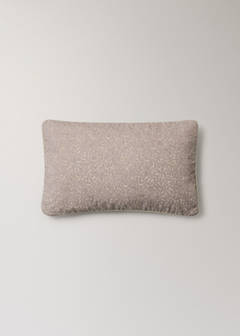 Printed natural cotton cushion cover 30x50 cm — Lilac 5