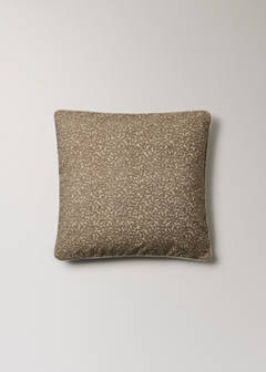 Printed natural cotton cushion cover 30x50 cm — Burnt Orange 5