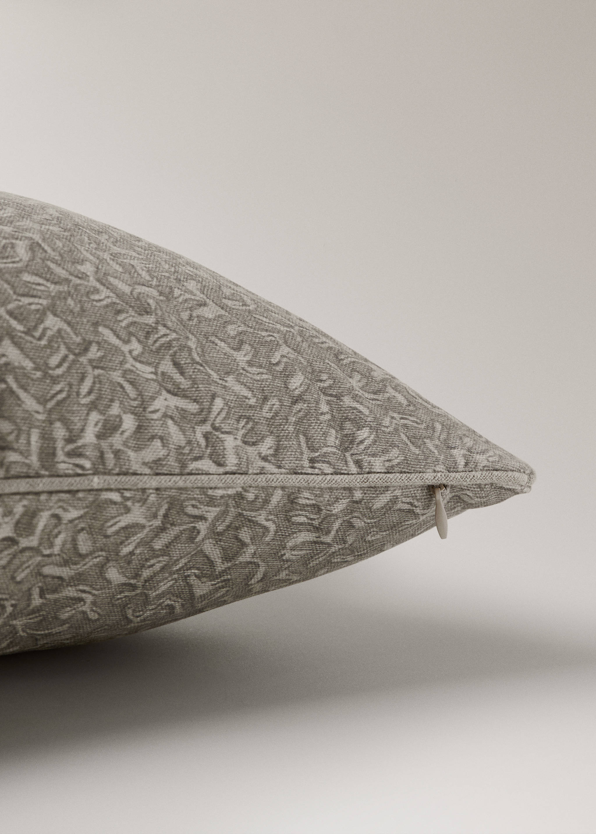 Funda cojín algodón estampado natural 50x50cm - Detalle del artículo 2