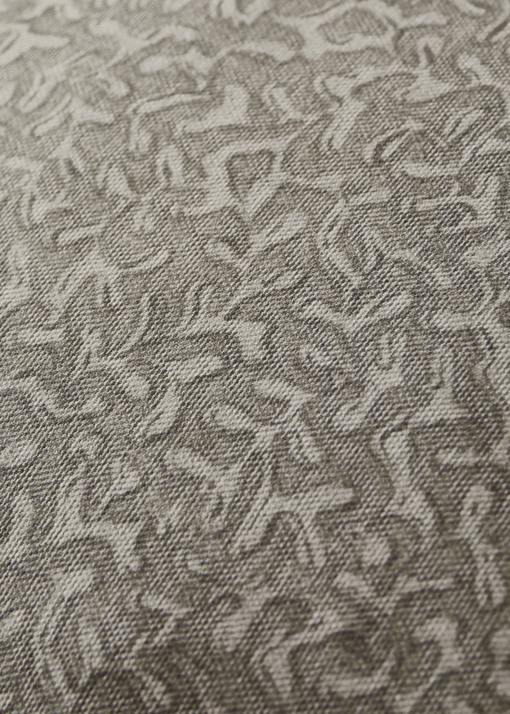 Funda cojín algodón estampado natural 50x50cm - Detalle del artículo 3