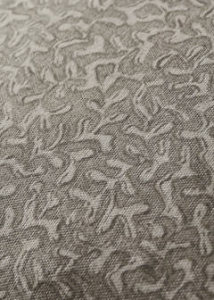 Printed natural cotton cushion cover 30x50 cm — Grey 4