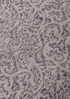 Printed cotton-linen cushion cover 40 x 60 cm — Lilac 4