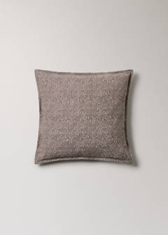 Printed cotton-linen cushion cover 40 x 60 cm — Purple 6