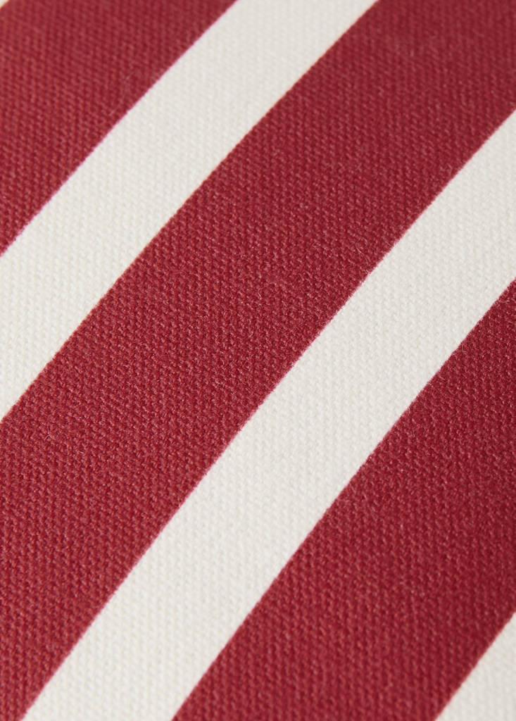 Mango Striped Cotton Cushion Cover - Thumbnail 3