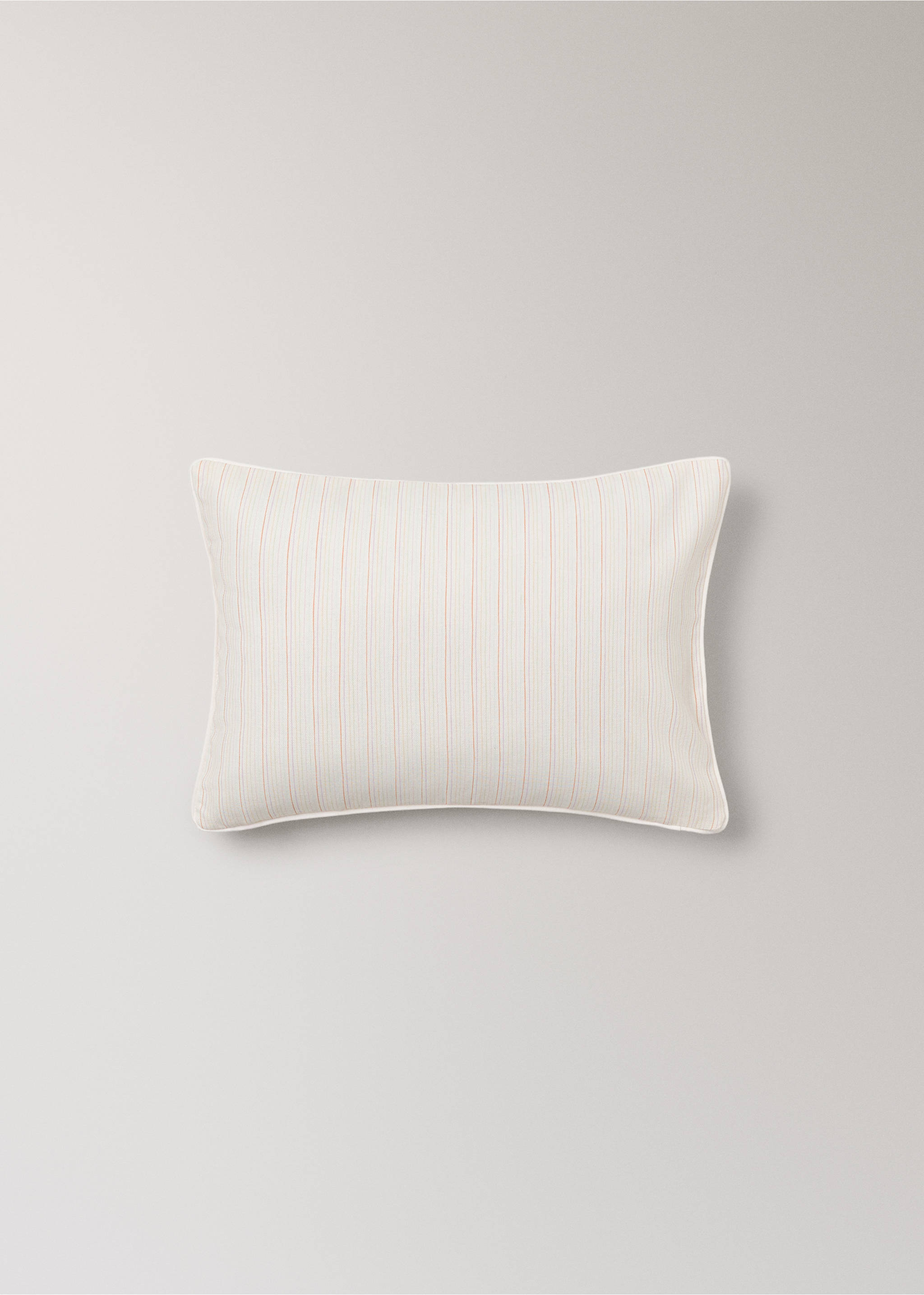 Husă pernă decorativă pentru copii din bumbac cu flori 30x40 - Detaliu al articolului 4, Roz pastel. Ref: 27003381-00.