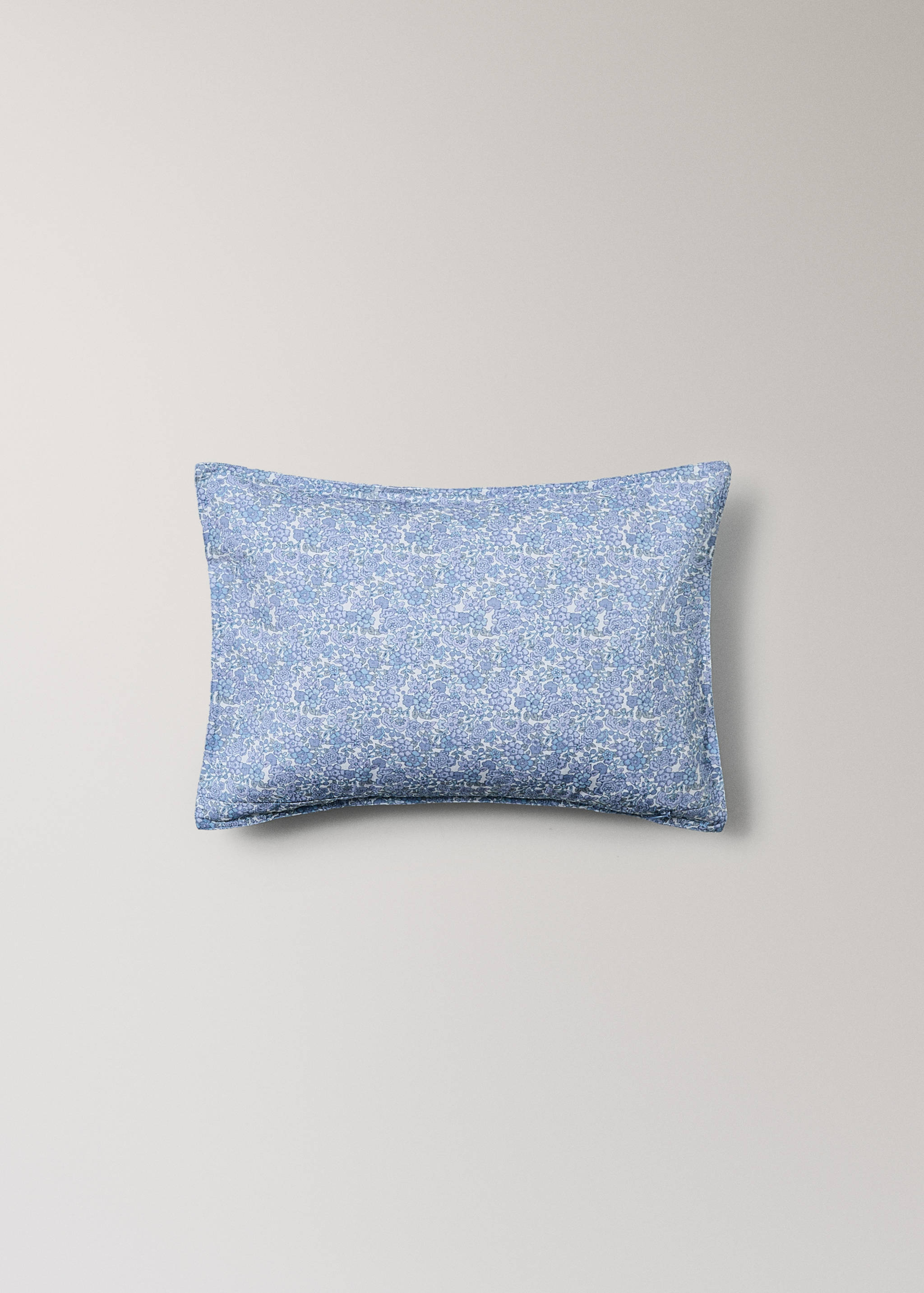 Παιδική μαξιλαροθήκη βαμβάκι λουλούδια 30x40εκ - Λεπτομέρεια του προϊόντος 4