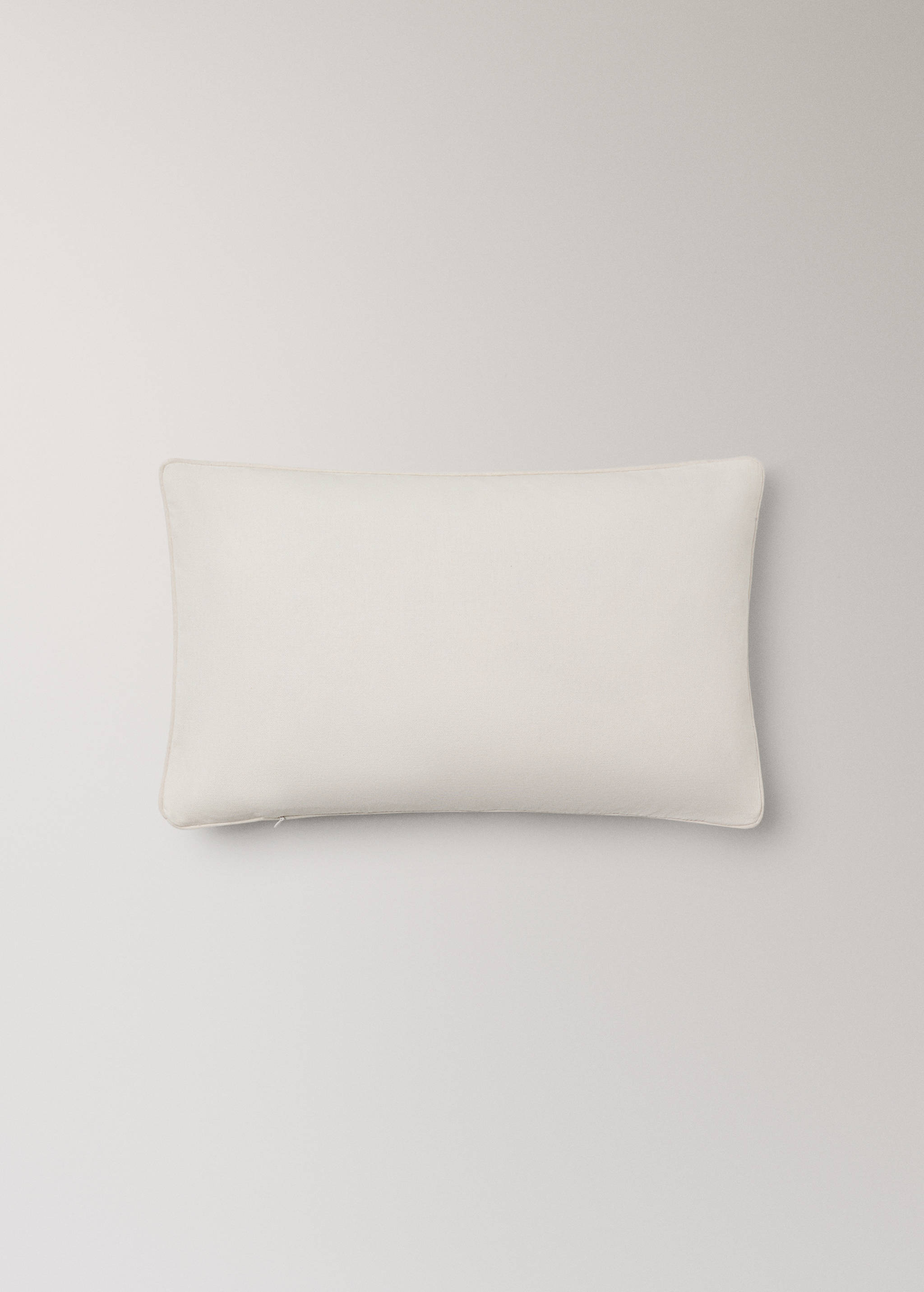 Children's cushion cover in multicoloured striped cotton percale 30x50 cm - Details of the article 4