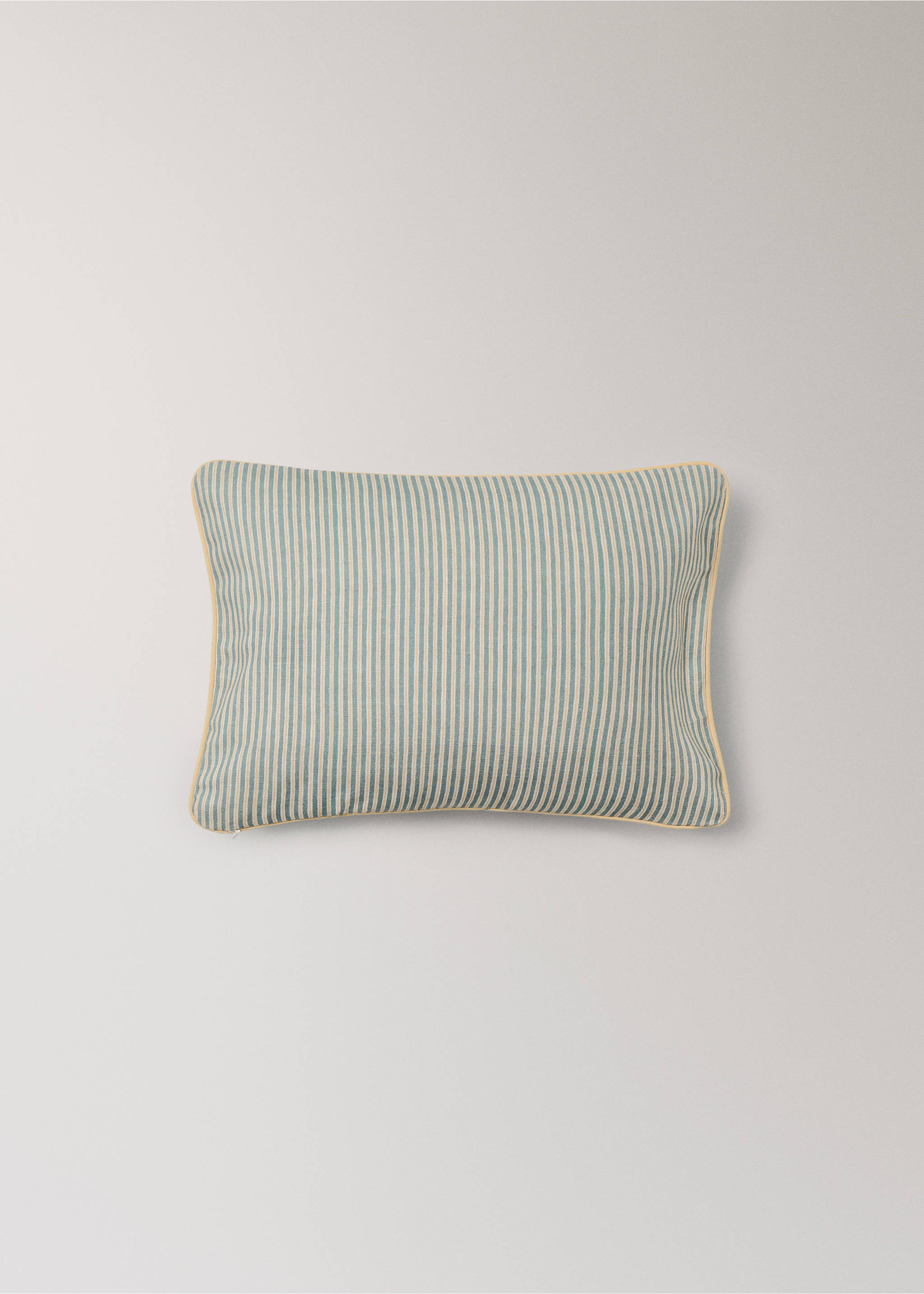 Children's palm tree cushion cover - Details of the article 4, Pastel Green. Ref: 27003385-00.