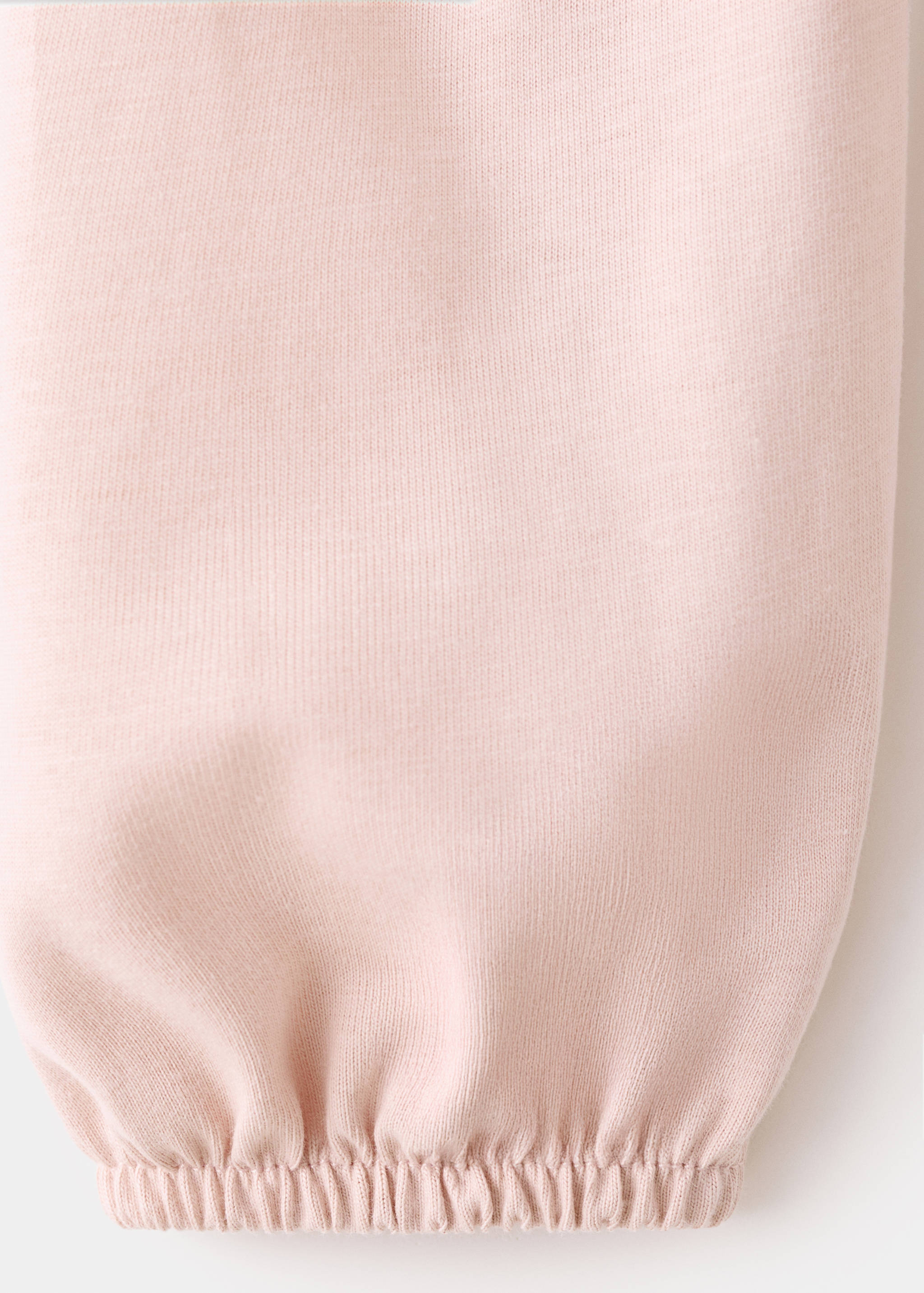 Cotton tee with embroidered text - Details of the article 0