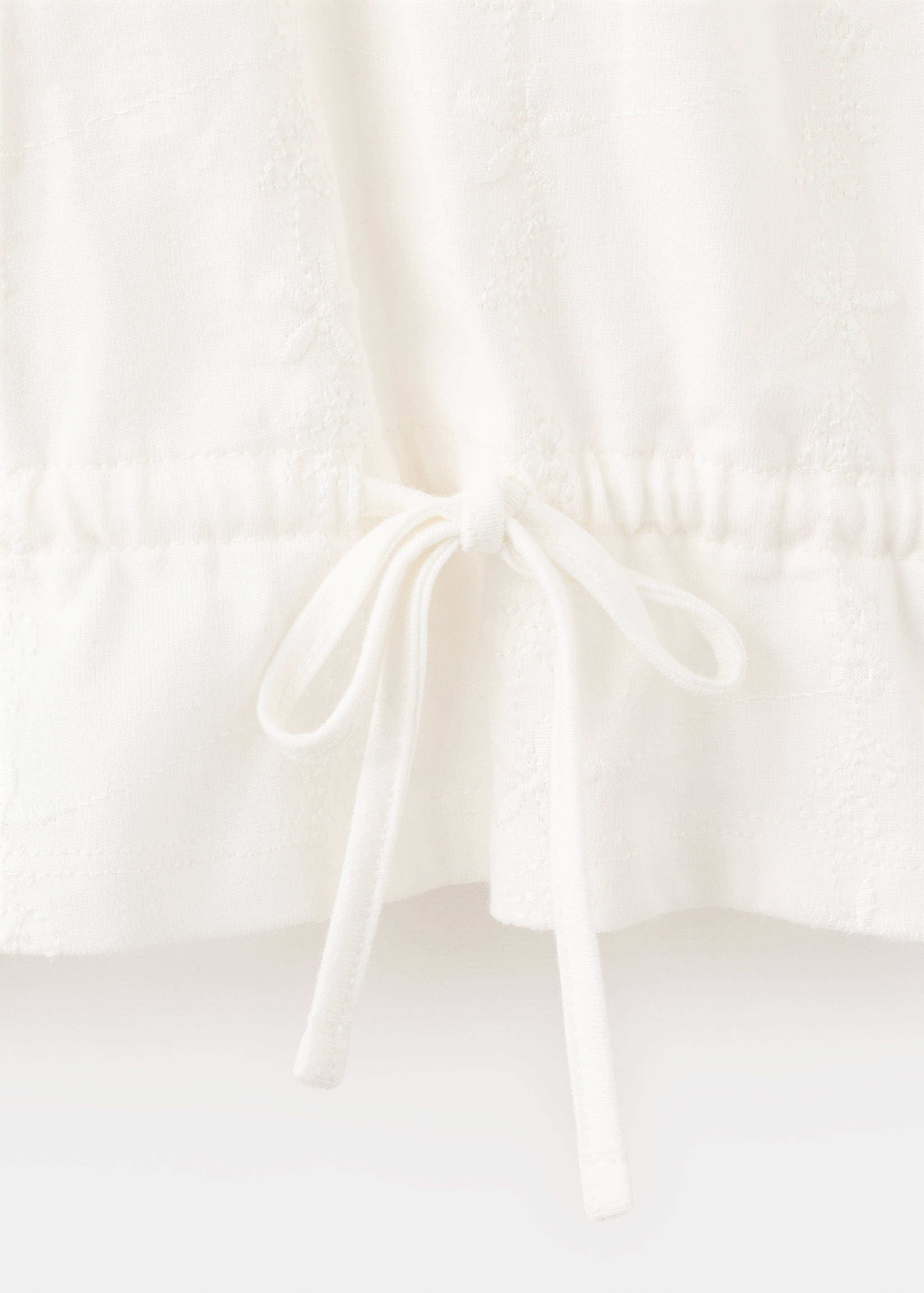 T-shirt coton détails brodés - Détail de l'article 8