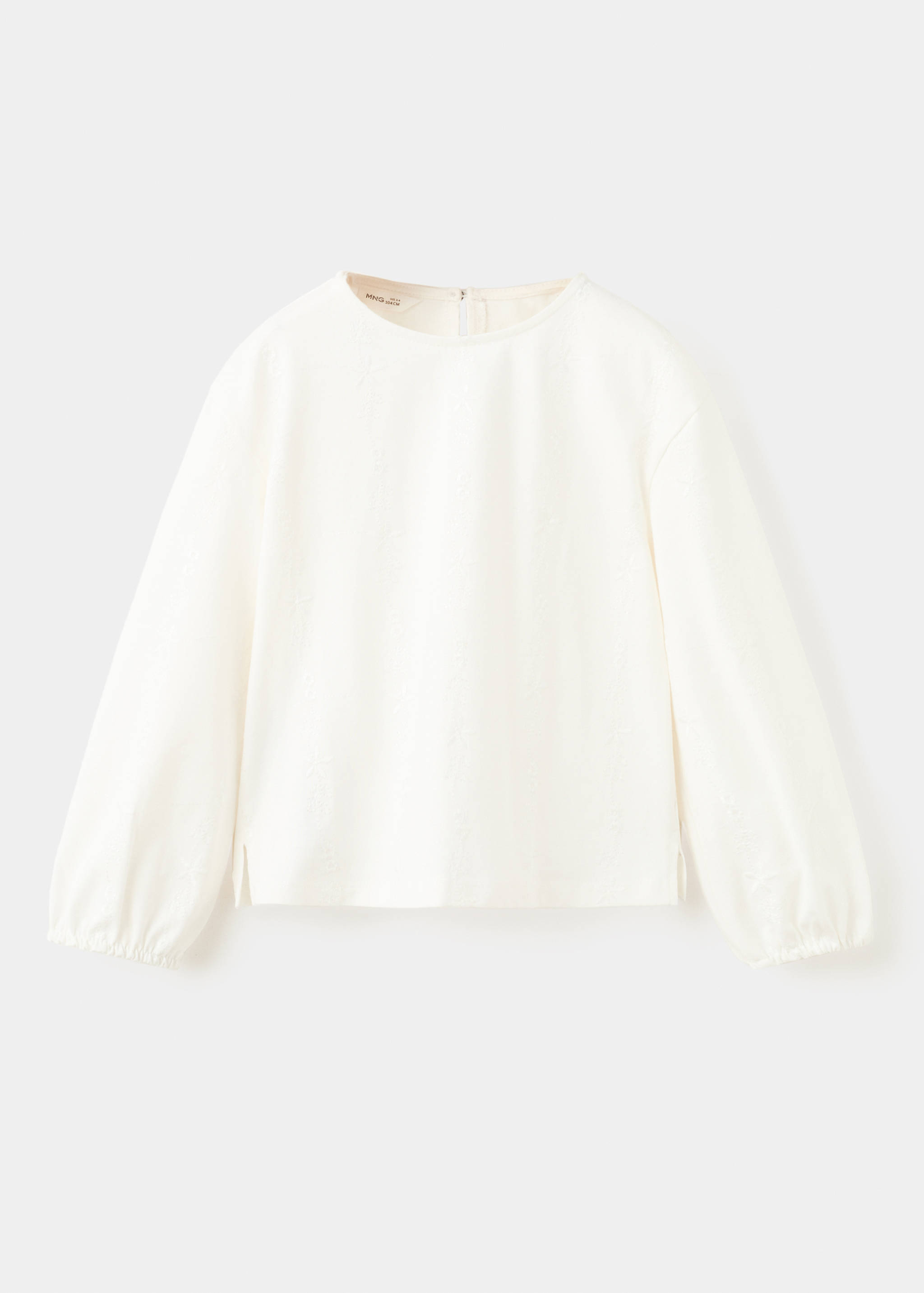 Embroidered detail T-shirt - Article without model