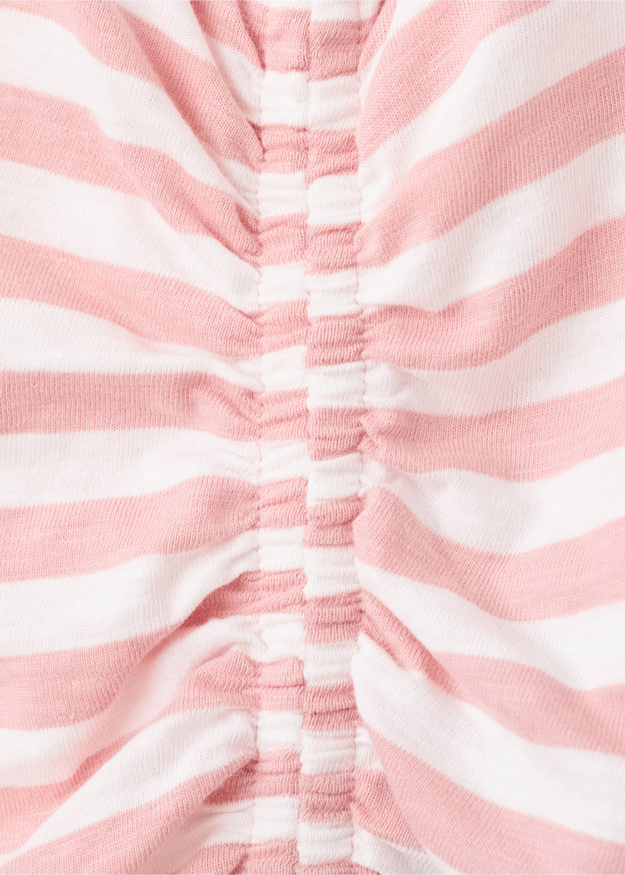 Long-sleeved t-shirt with ruffles - Details of the article 8, Pink. Ref: 27003726-00.