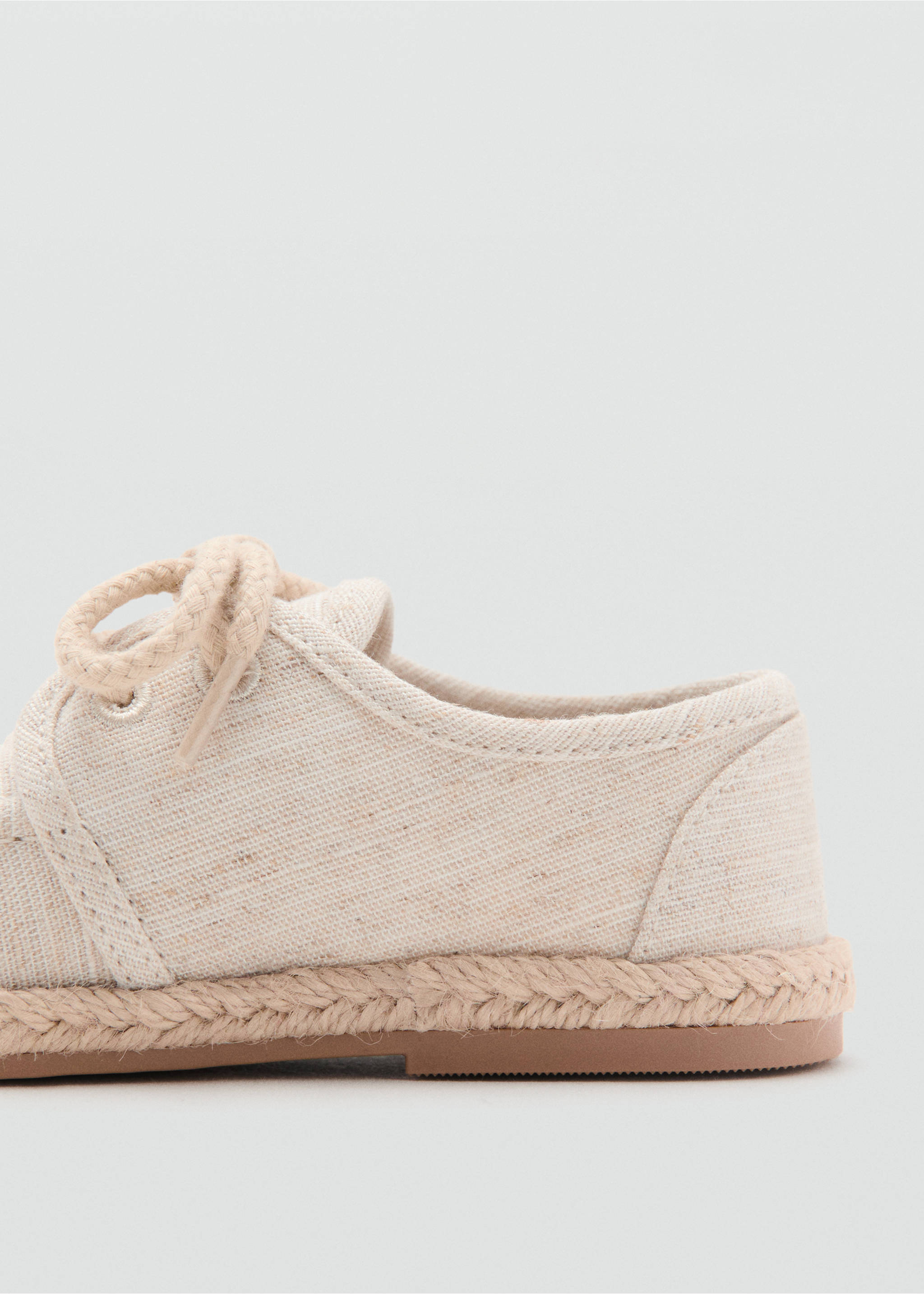 Zapato esparto - Detalle del artículo 1, Arena. Ref: 27003734-00.