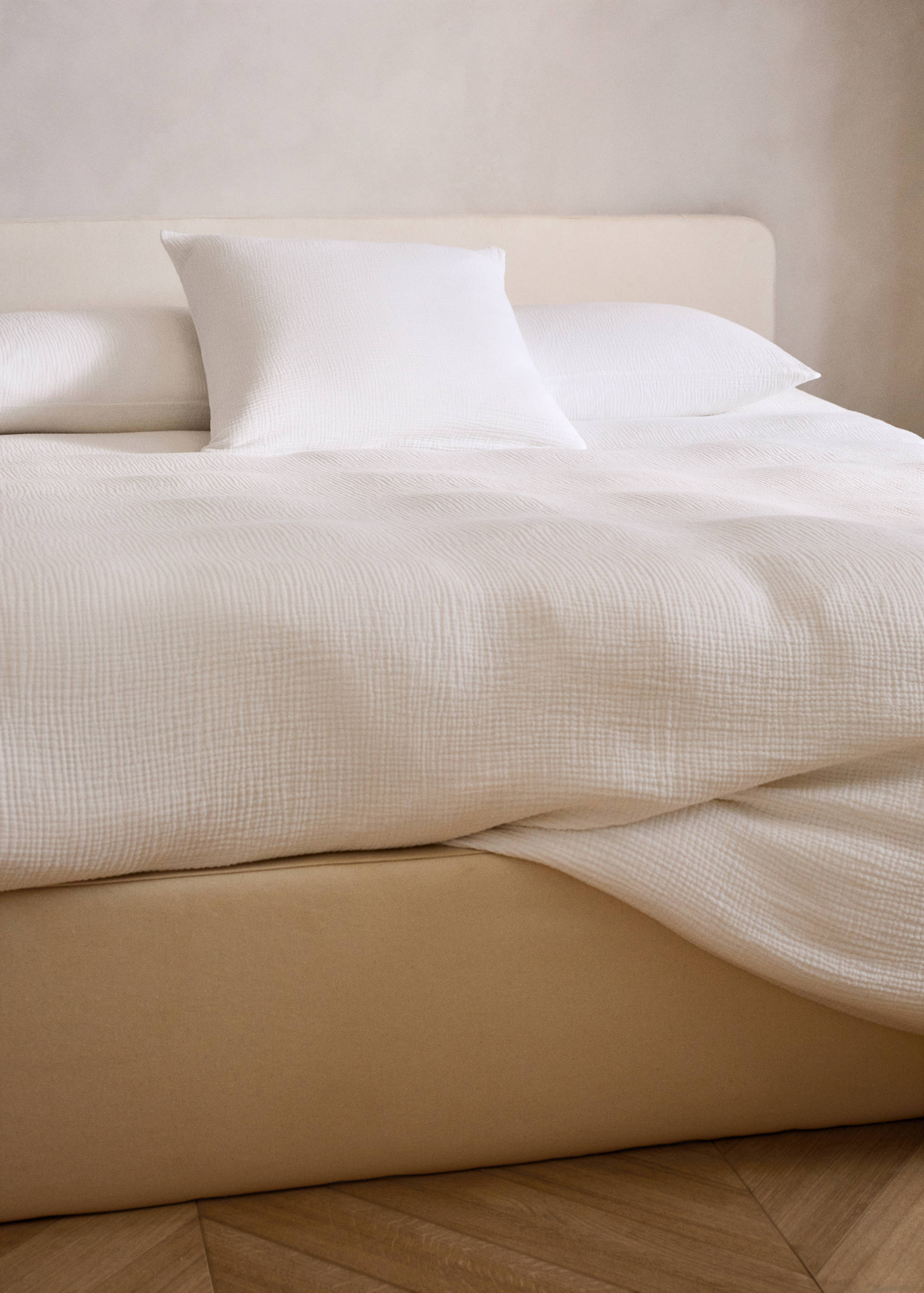 Gauze cotton duvet cover Superking bed - Details of the article 7