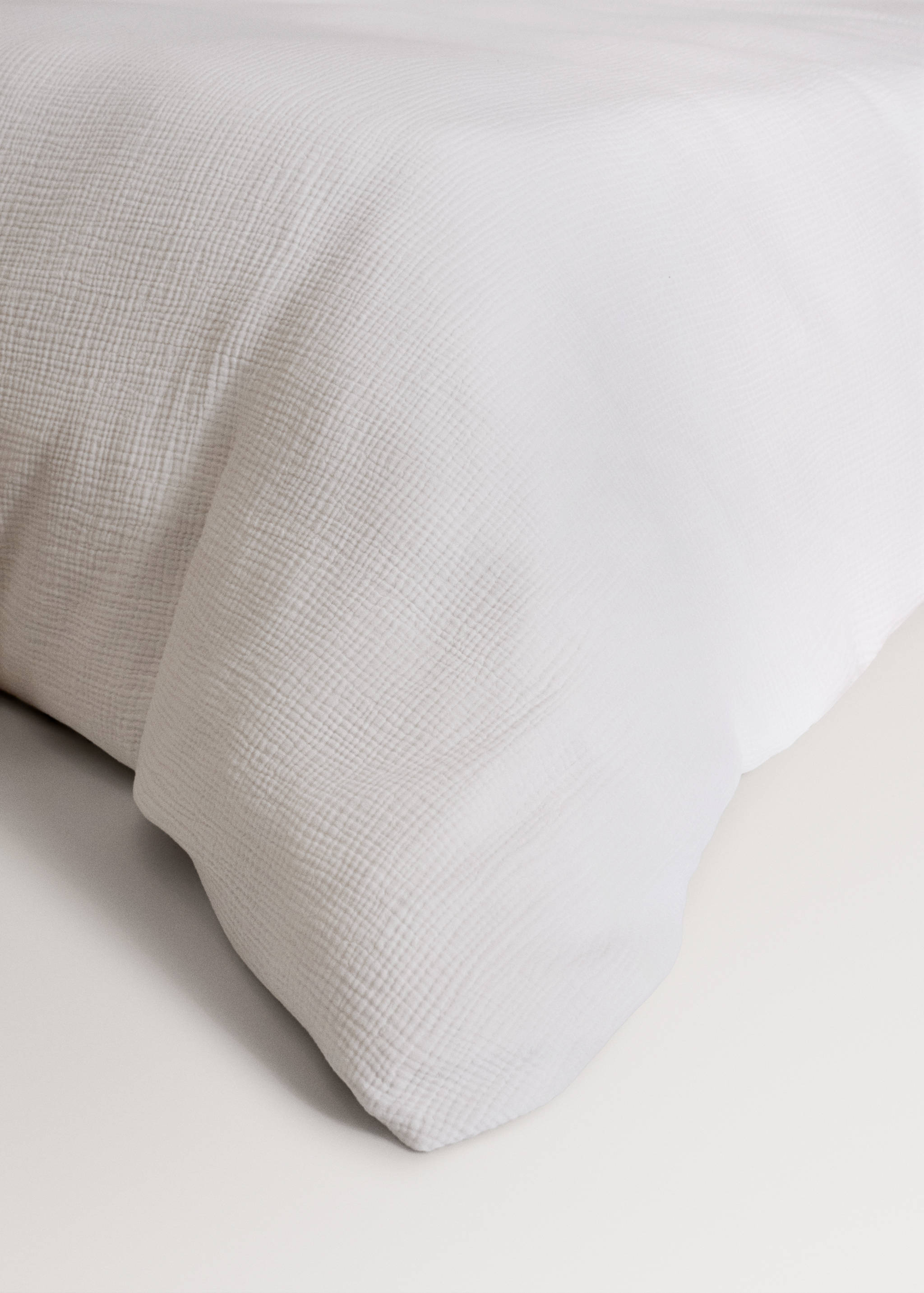 Gauze cotton duvet cover Superking bed - Details of the article 8