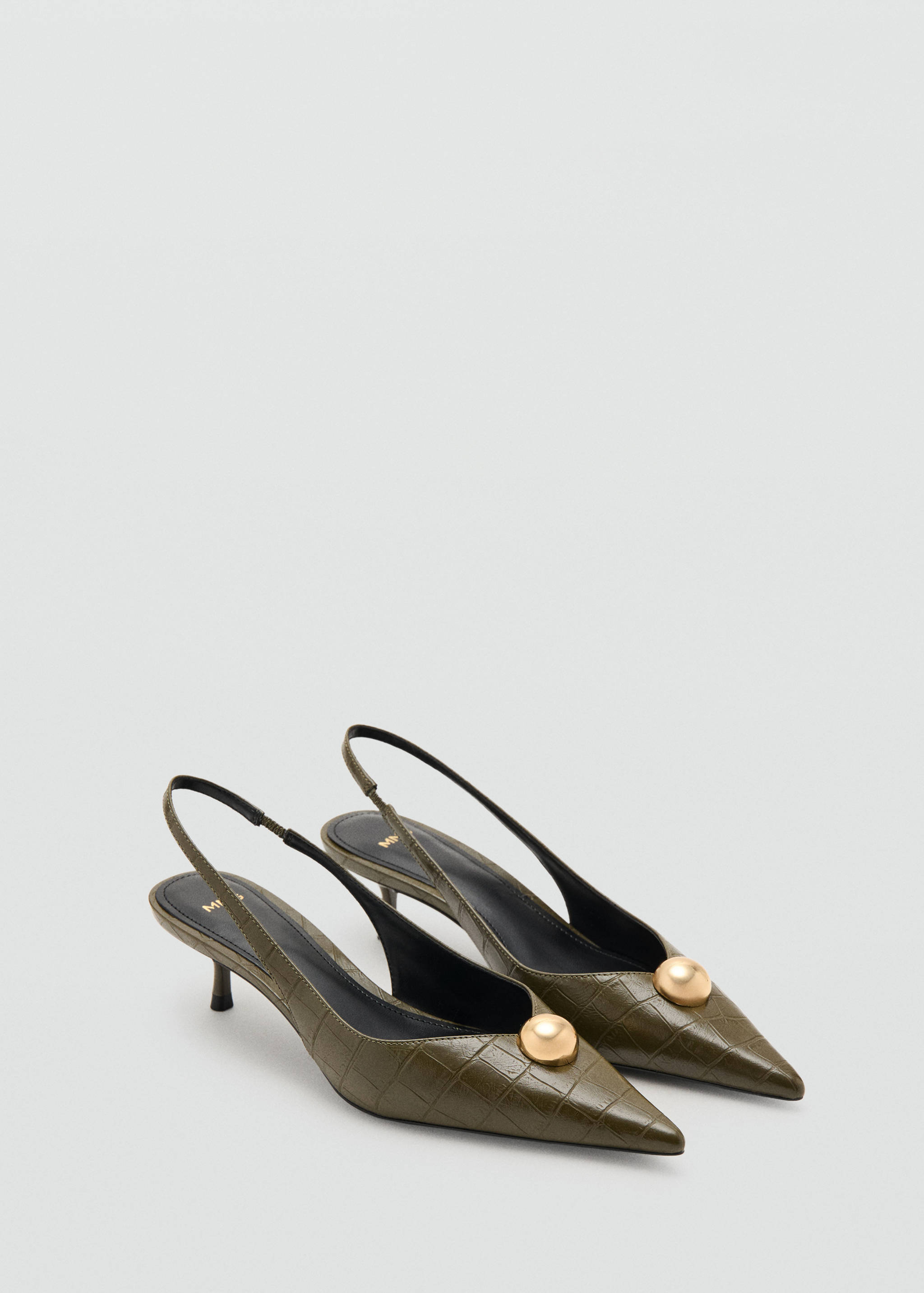 Zapato tacón efecto coco - Plano medio