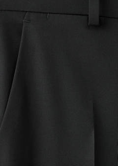 Straight suit trousers — Black 9