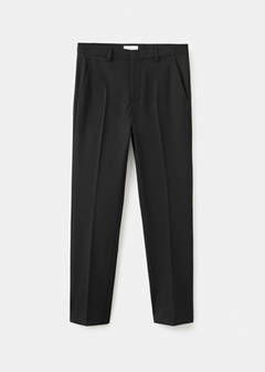 Straight suit trousers — Black 7