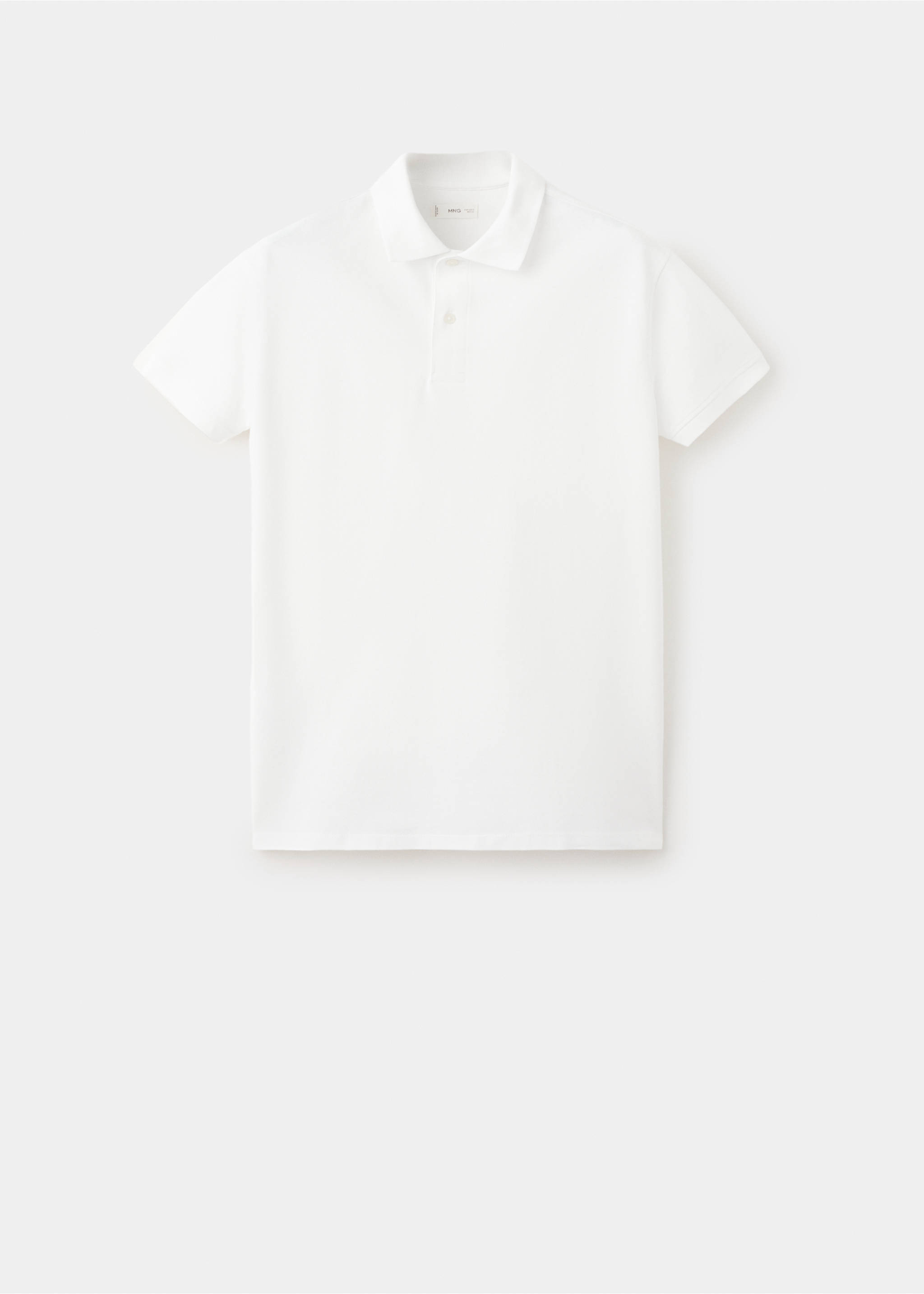 Polo algodón manga corta - Artículo sin modelo, Blanco. Ref: 27004060-00.