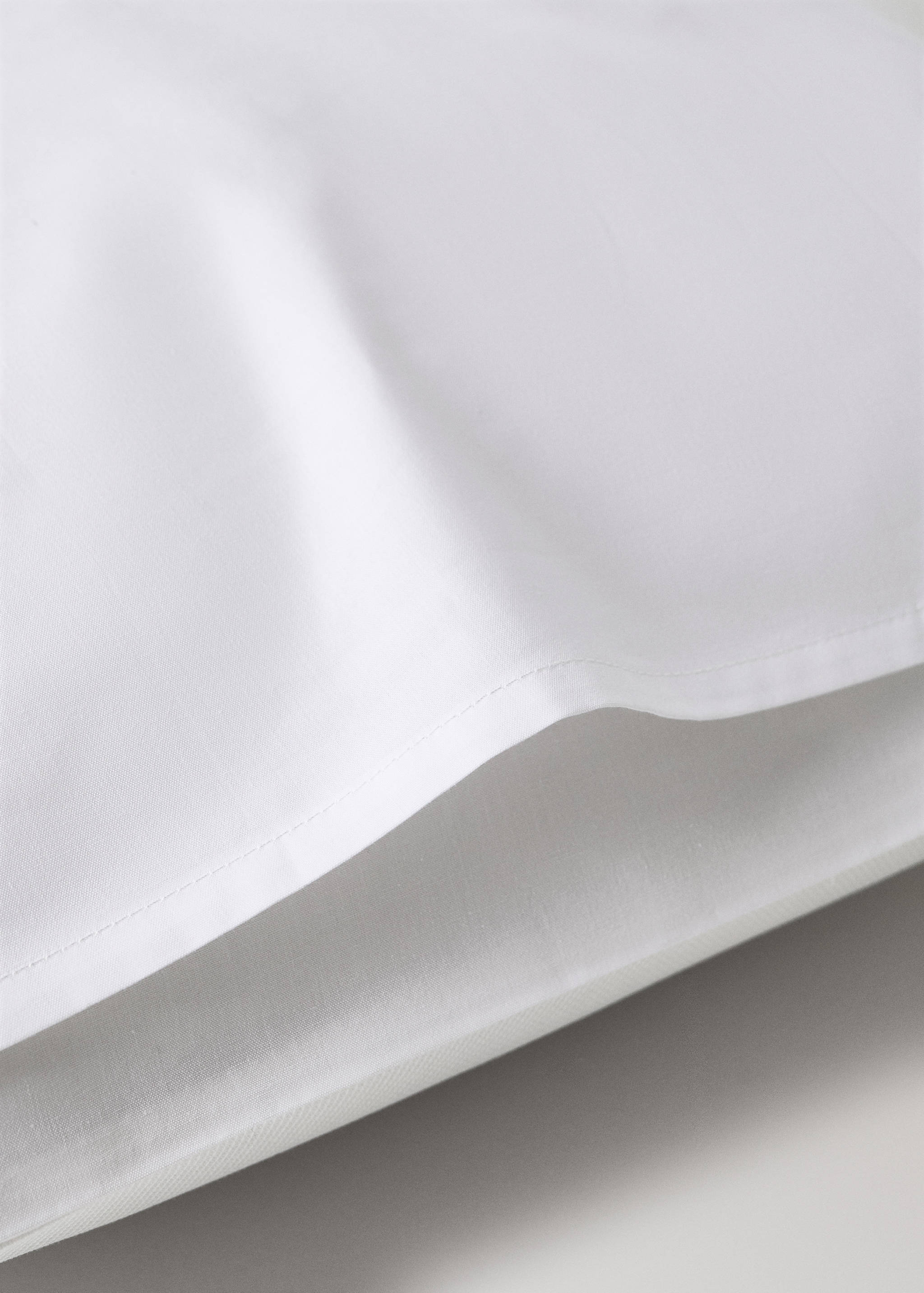 Piqué percale cotton pillow cover 50x75cm - Details of the article 1