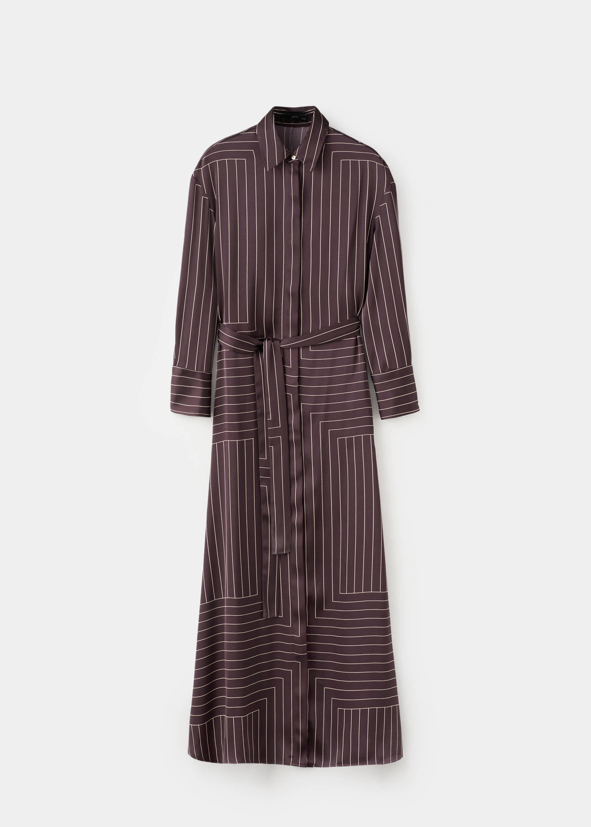 Printed shirt dress - Article without model