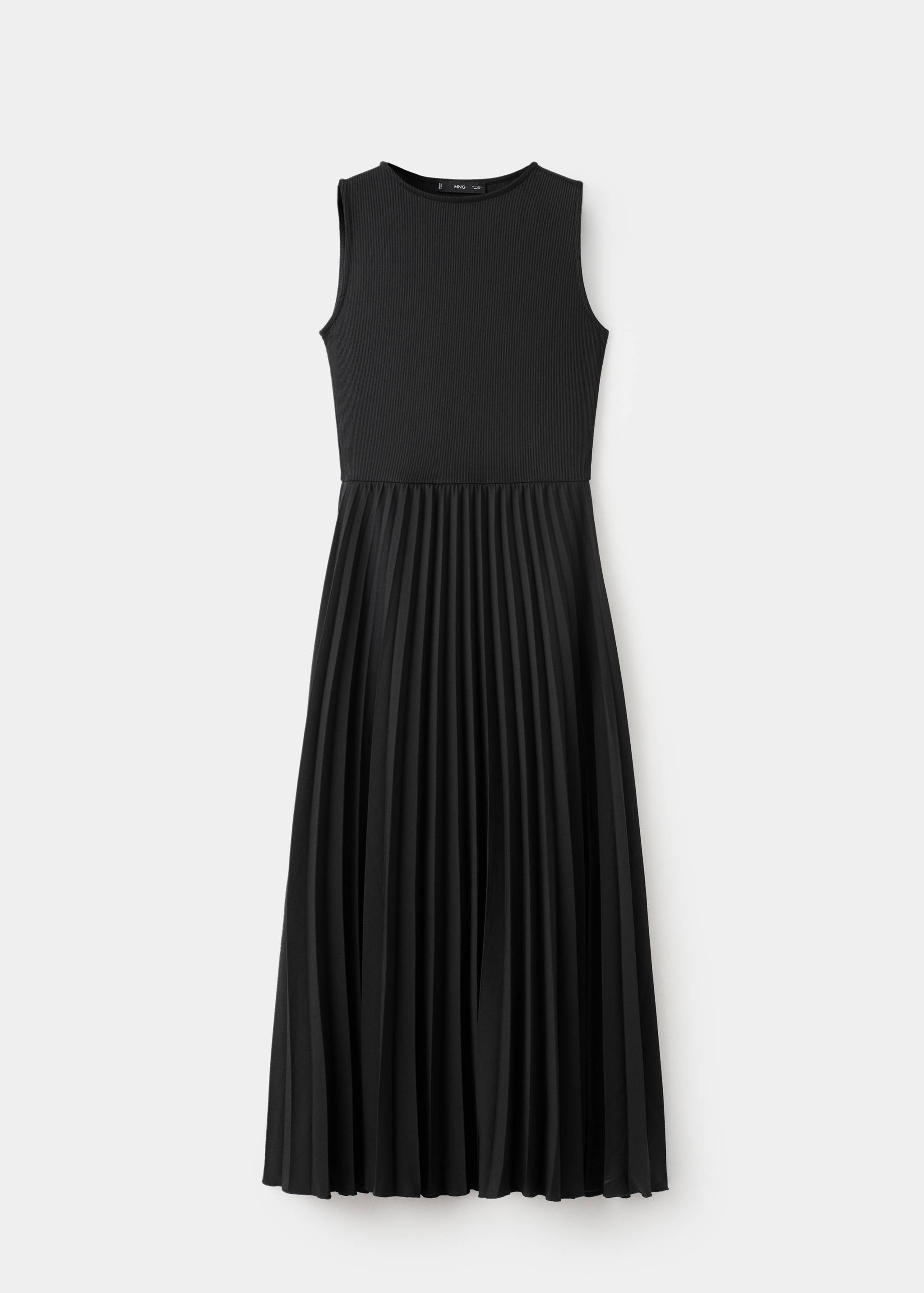 Pleated long dress - Article without model