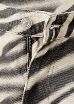 Zebra-print straight-fit jeans — Off White 8
