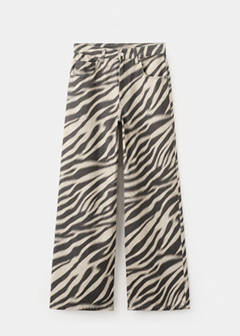 Zebra-print straight-fit jeans — Off White 6