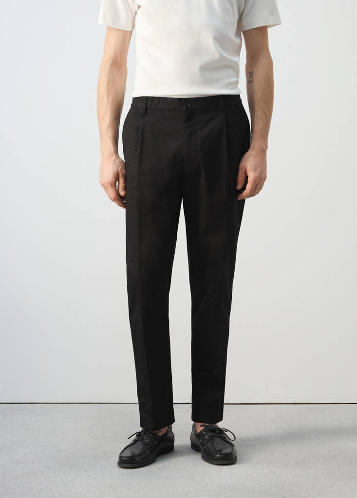 Pantalón regular fit pinzas