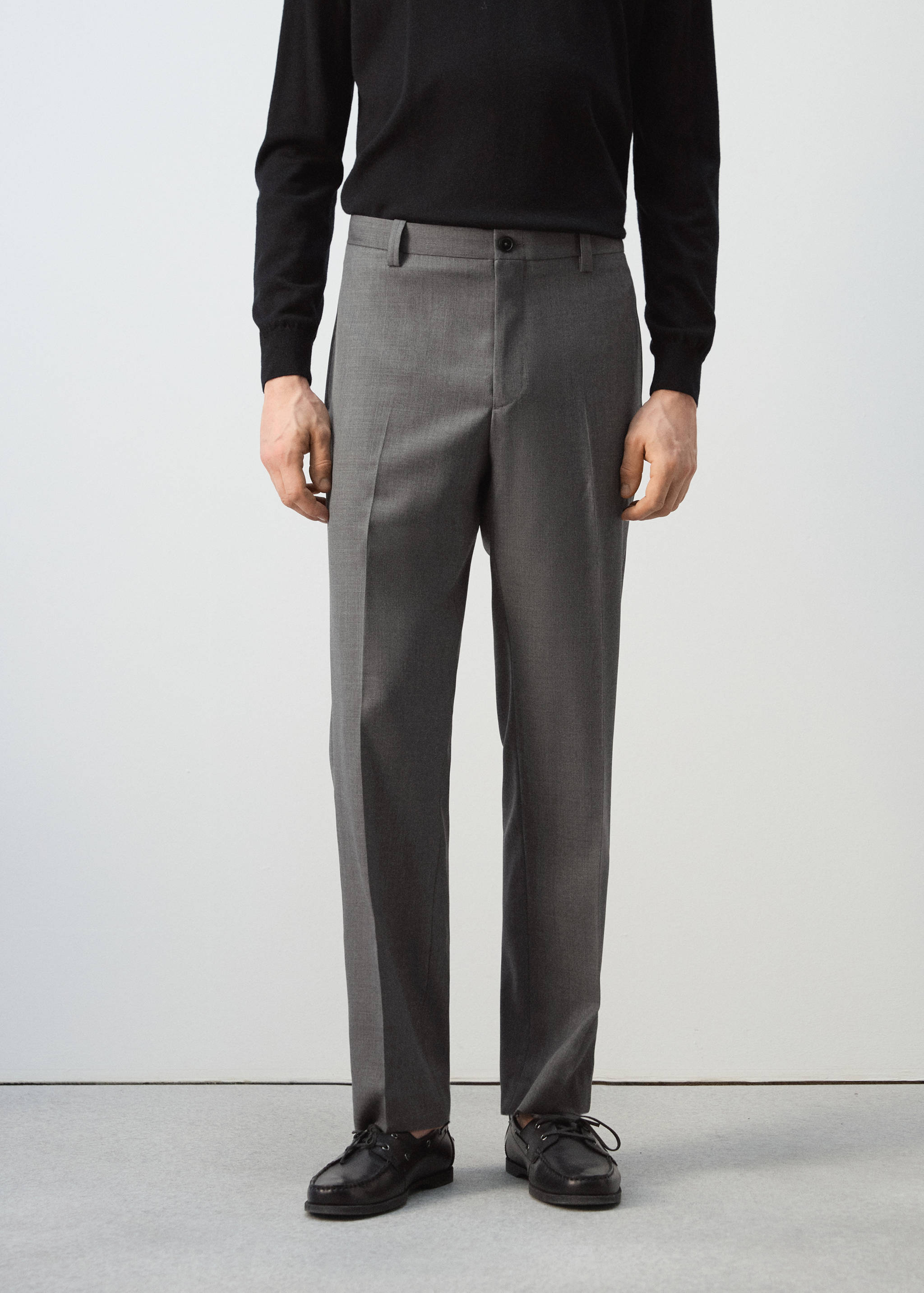 Pantalon de costume Ricardo regular-fit - Plan moyen