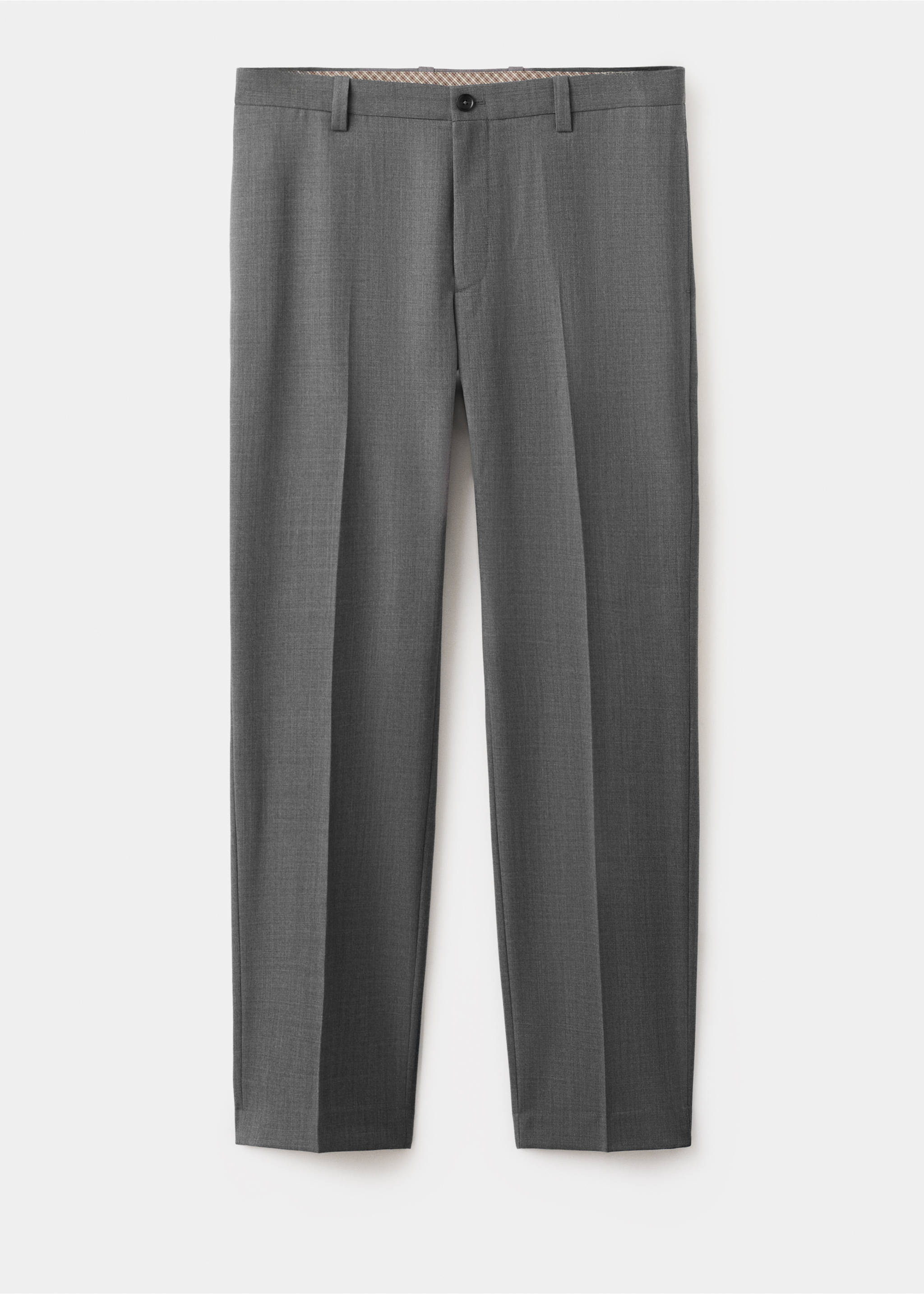 Pantalón traje Ricardo regular fit - Artículo sin modelo, Gris. Ref: 27004414-00.