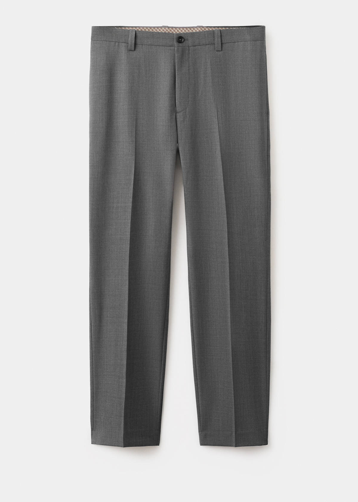 Ricardo regular fit suit trousers — Grey
