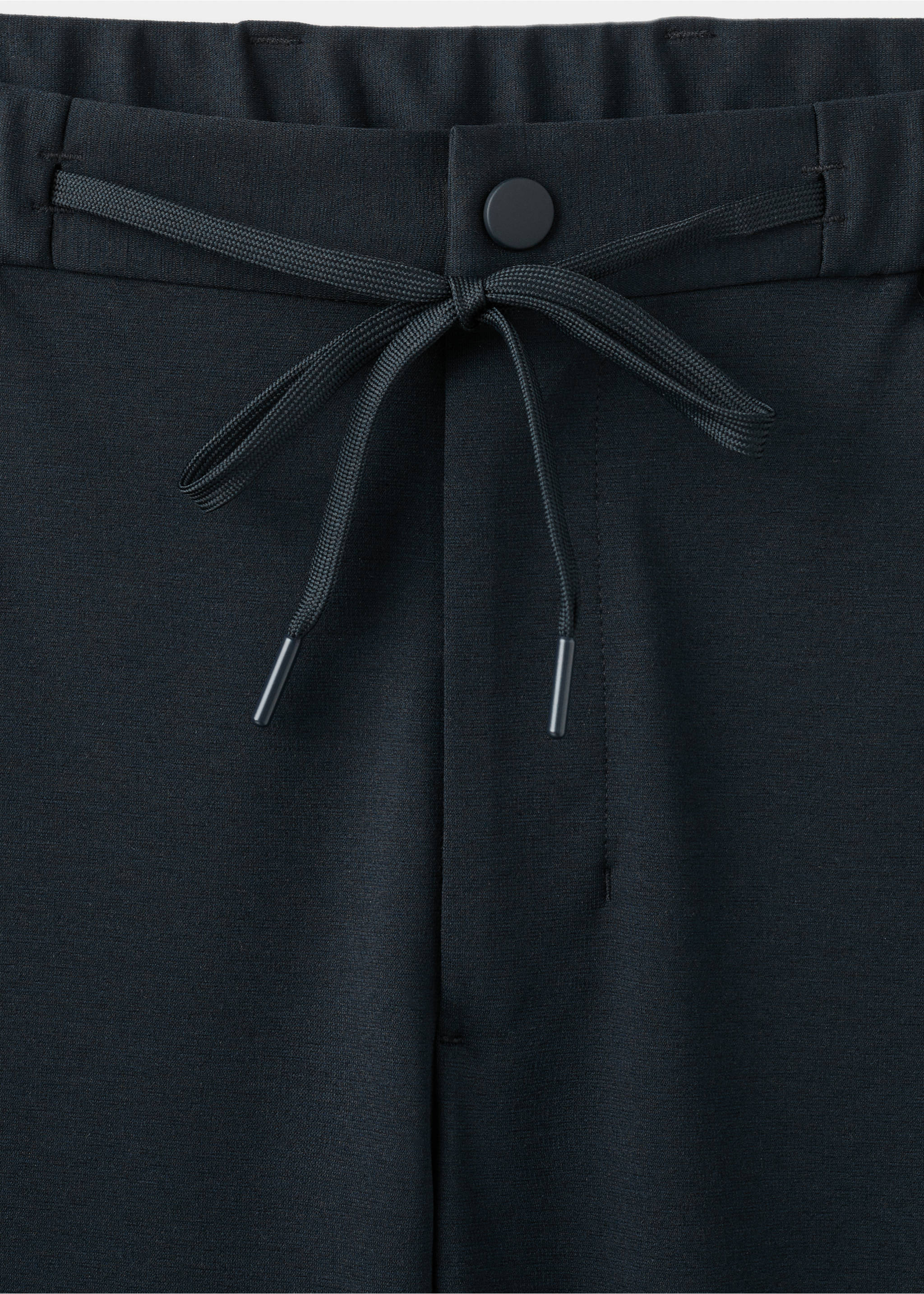 Pantalon chino confort extensible - Détail de l'article 8, Bleu marine. Ref: 27004415-00.