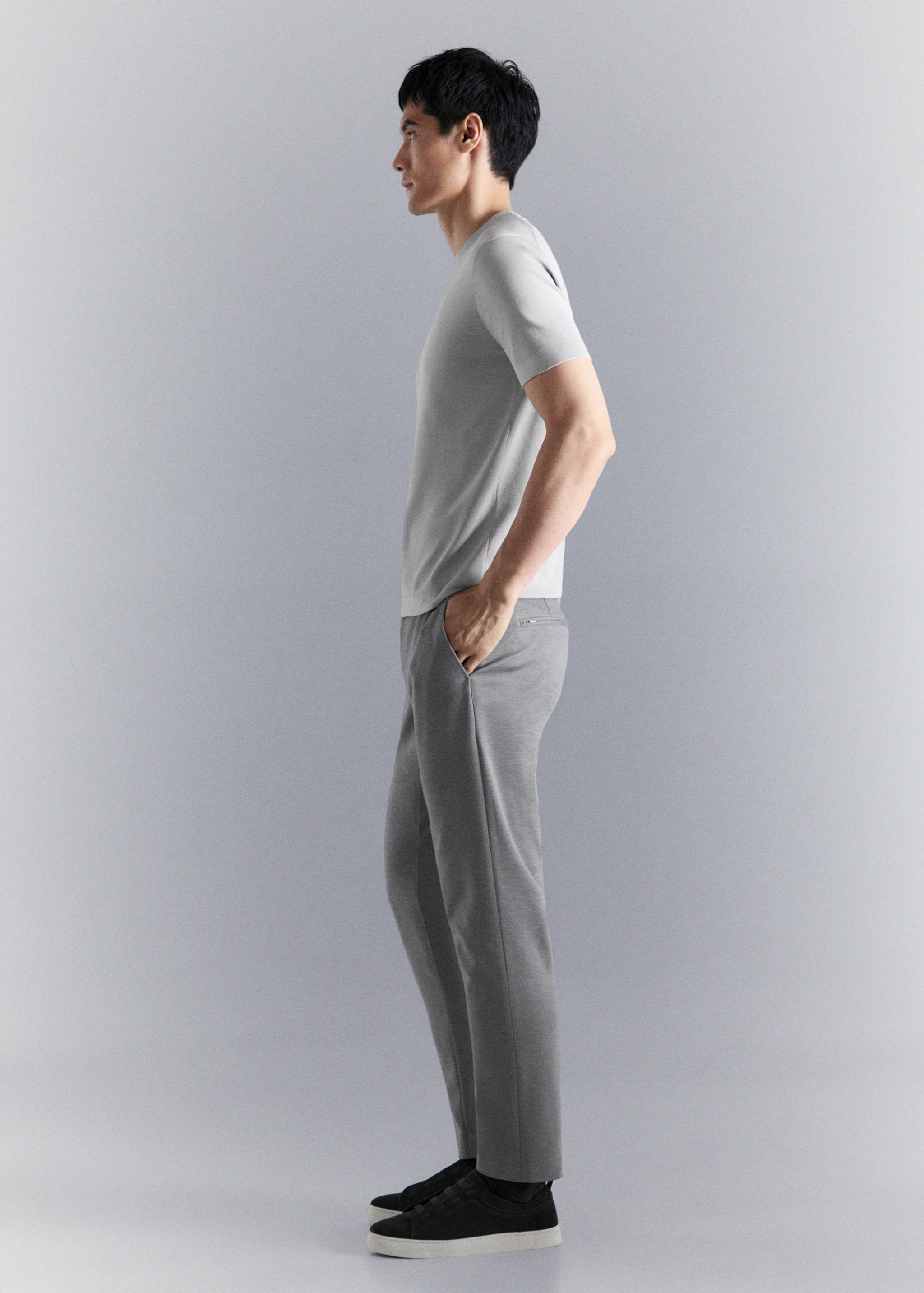 Comfort stretch chino trousers - Details of the article 2