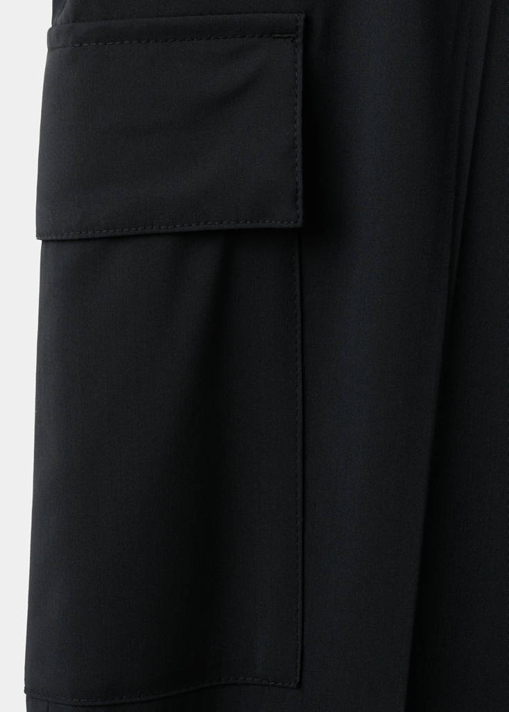Slim fit comfort stretch cargo trousers — Navy