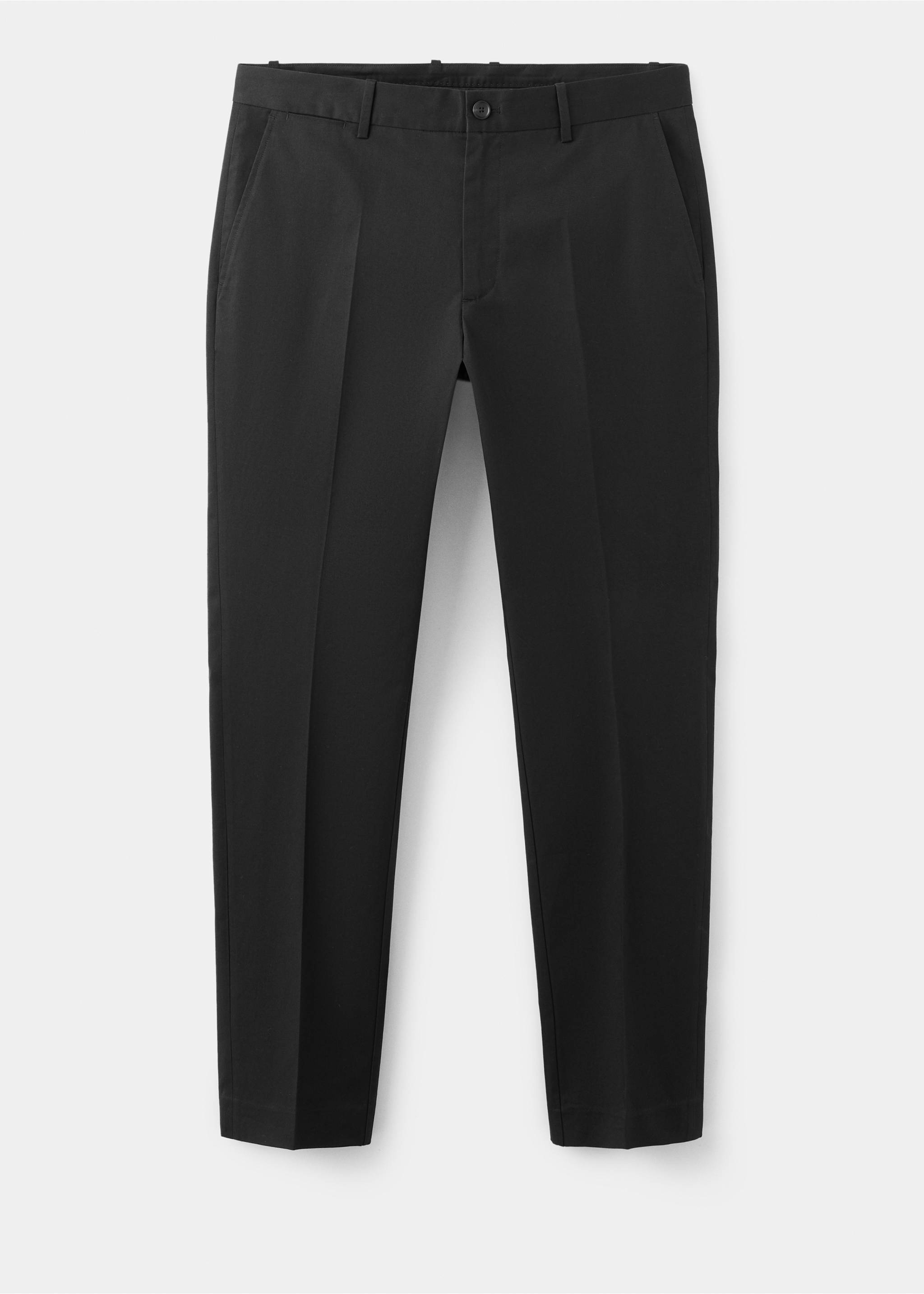 Pantalón Dublino chino slim fit - Artículo sin modelo, Negro. Ref: 27004418-00.