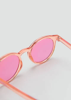 Round-framed sunglasses — Pink 3