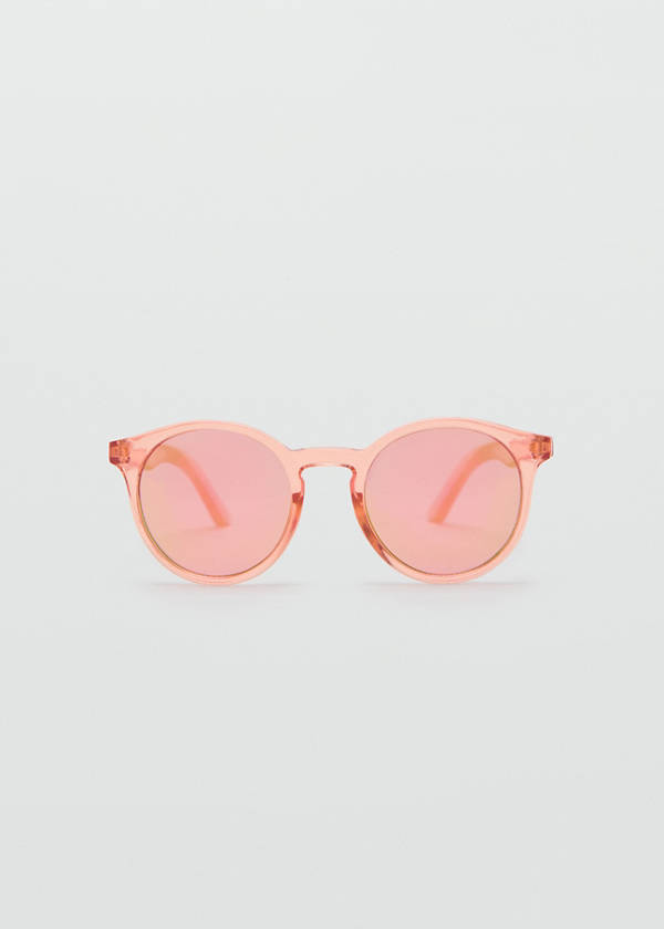 Round-framed sunglasses — Pink