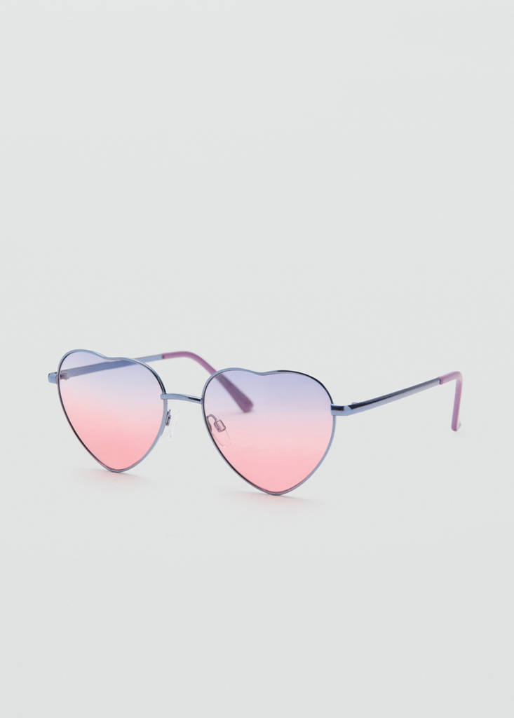 Gafas de sol corazón