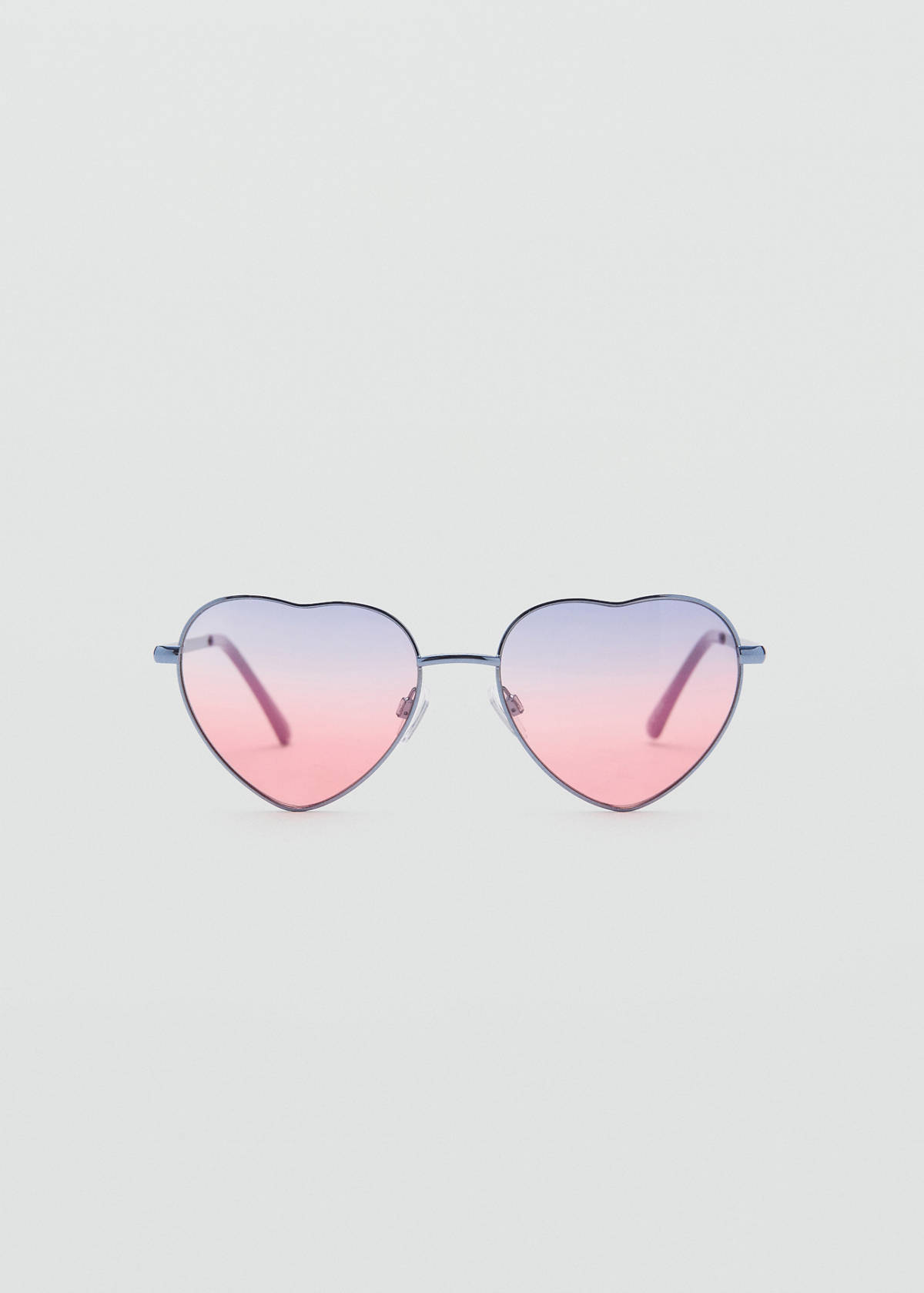 Heart-shape sunglasses — Lilac
