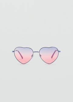 Heart-shape sunglasses — Lilac 1