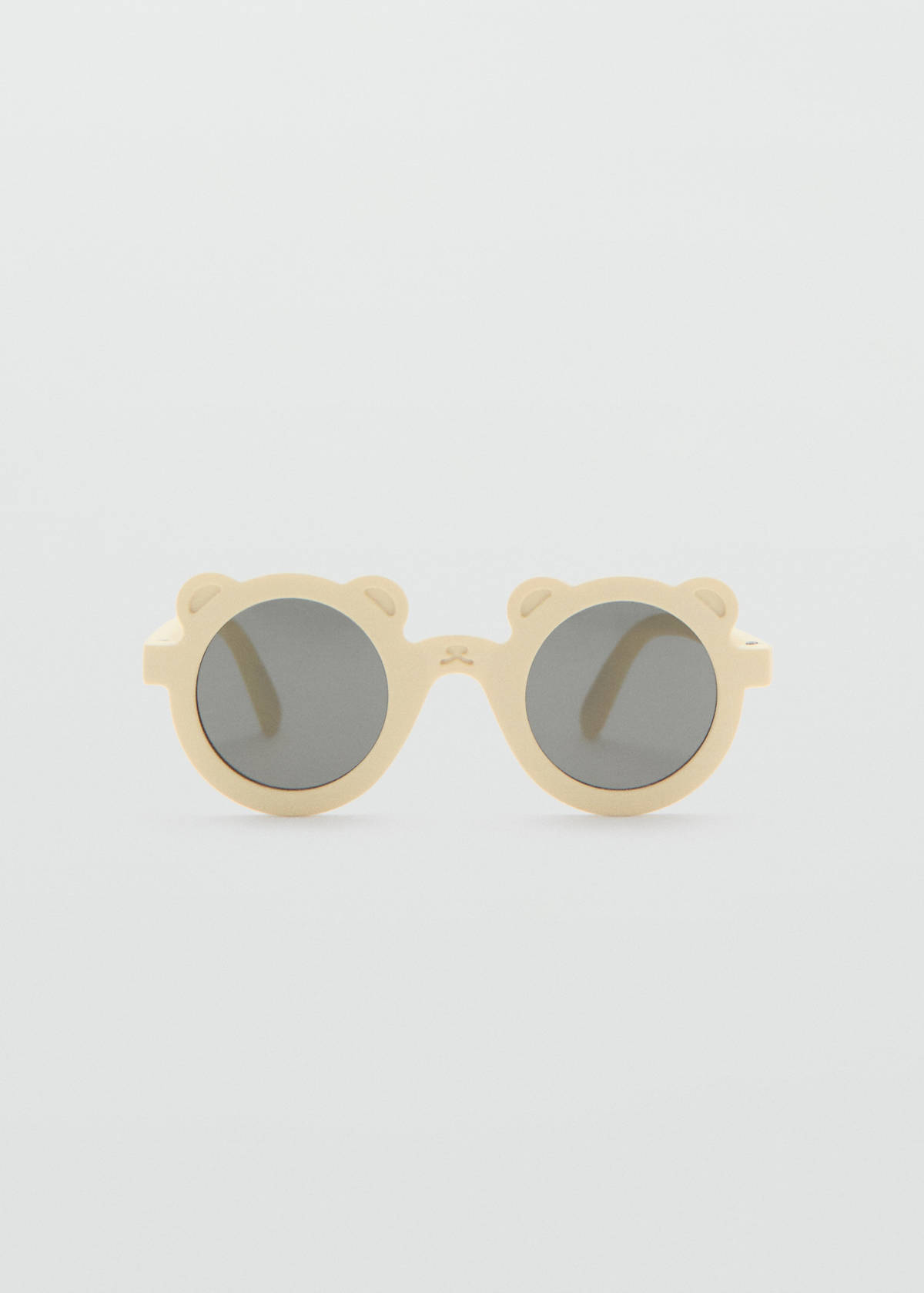 Teddy bear sunglasses — Ecru