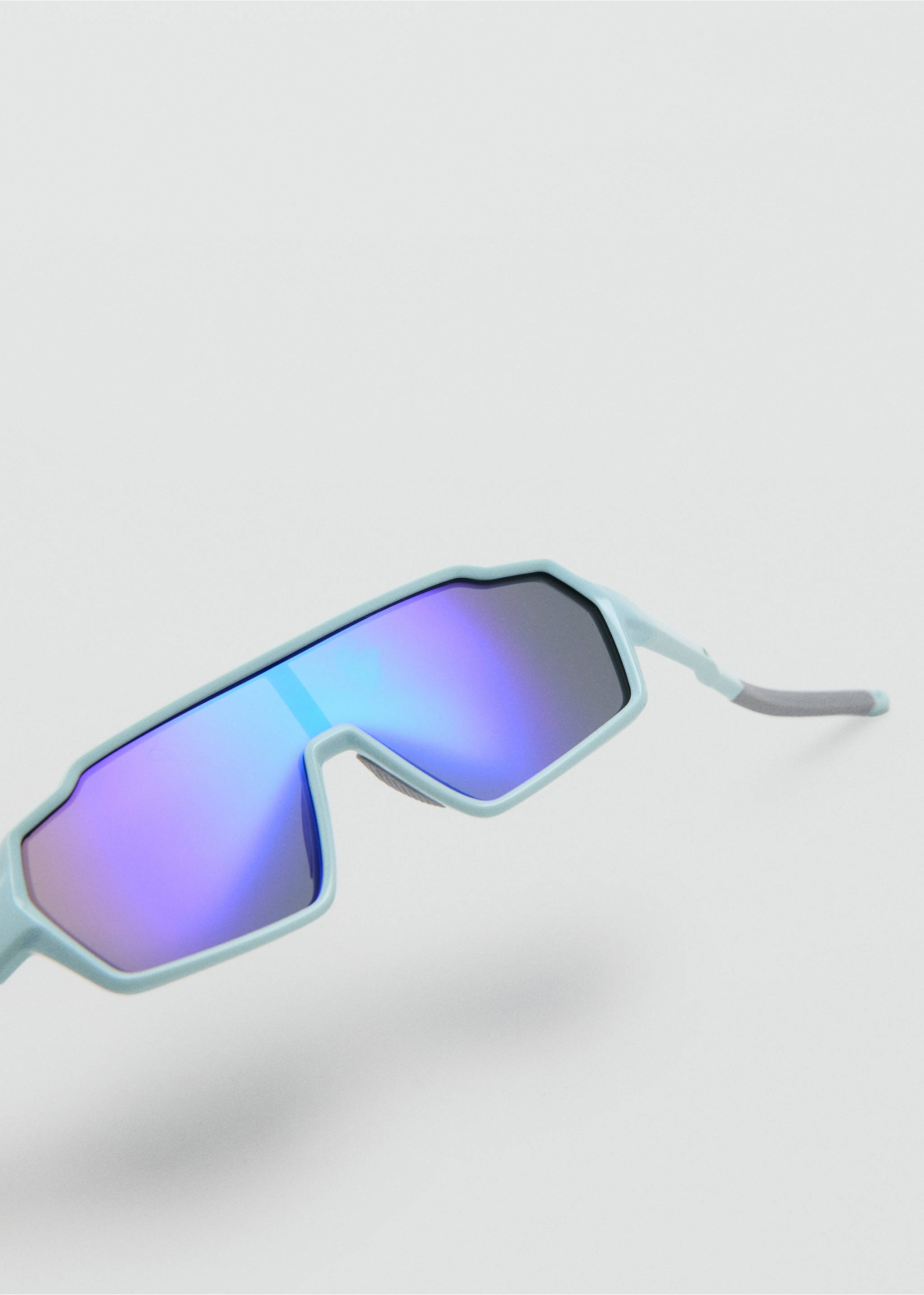 Polarised sports sunglasses - Details of the article 1, Aqua Green. Ref: 27004427-00.