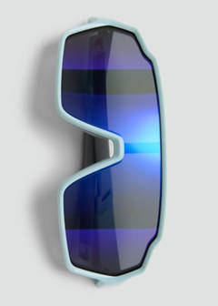 Polarised sports sunglasses — Aqua Green 4
