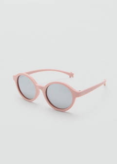 Flexible round sunglasses — Pale Pink 2