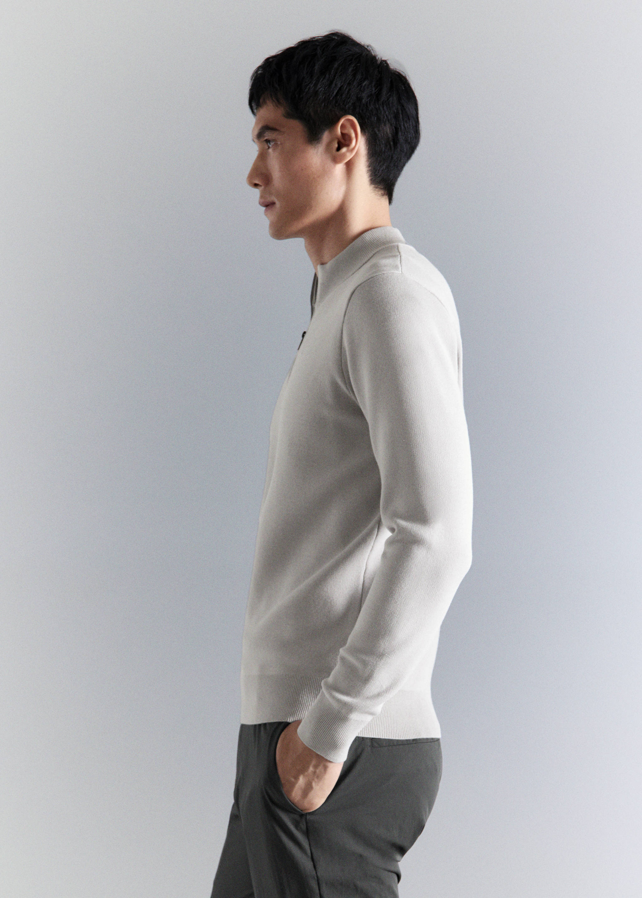 Jersey comfort stretch cremallera - Detalle del artículo 2