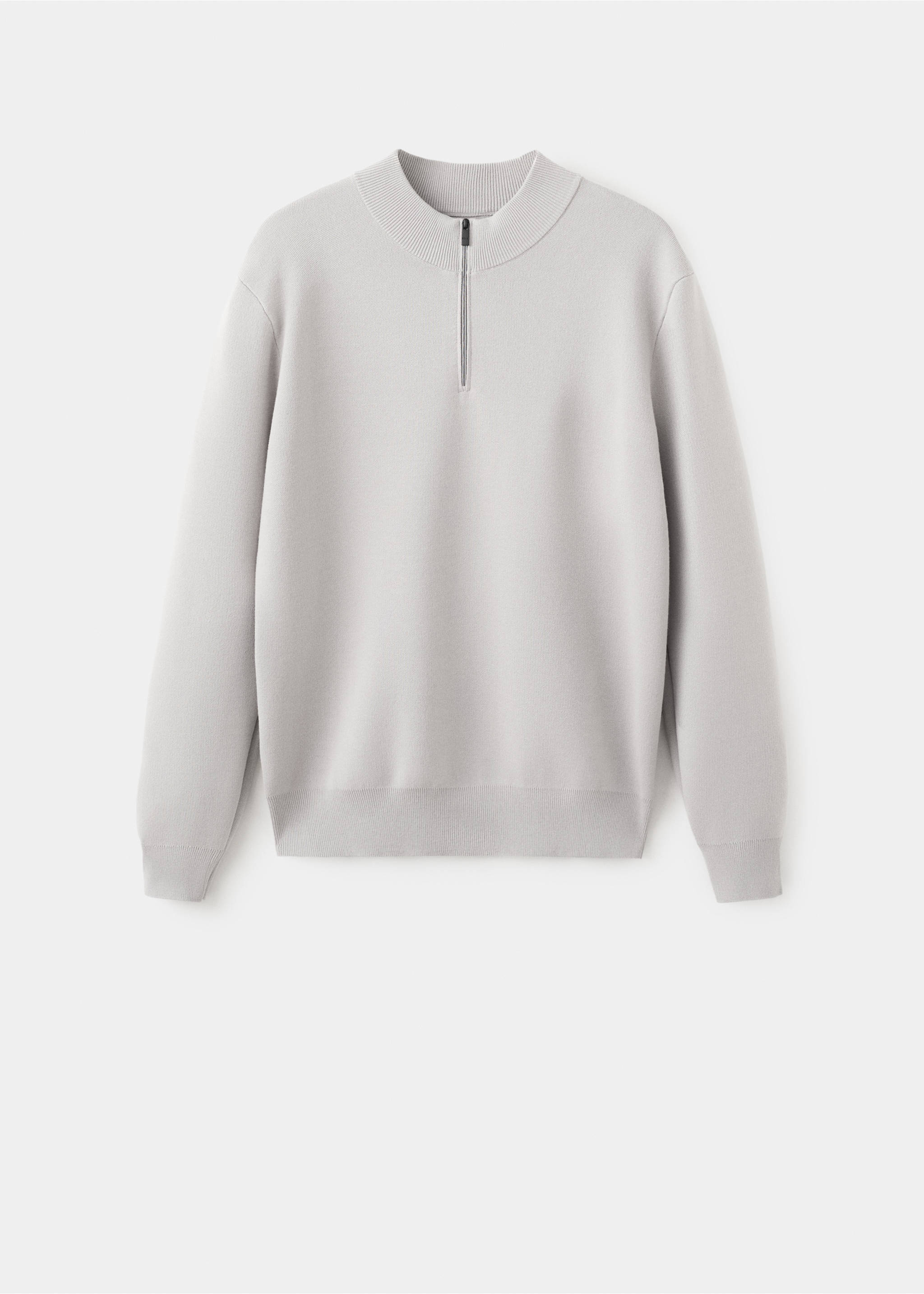 Jersey comfort stretch cremallera - Artículo sin modelo, Gris hielo. Ref: 27004430-00.