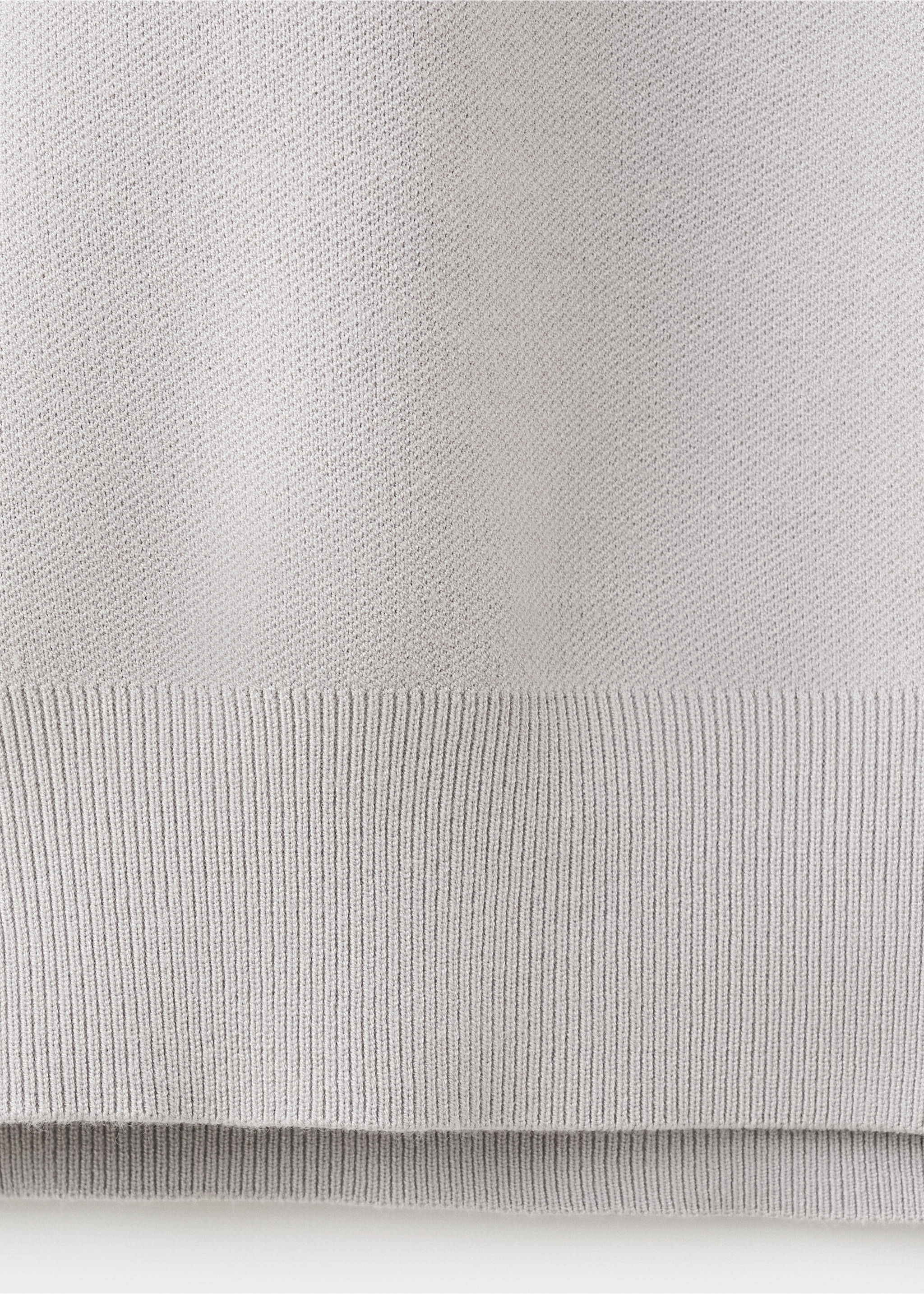 Jersey comfort stretch cremallera - Detalle del artículo 0, Gris hielo. Ref: 27004430-00.